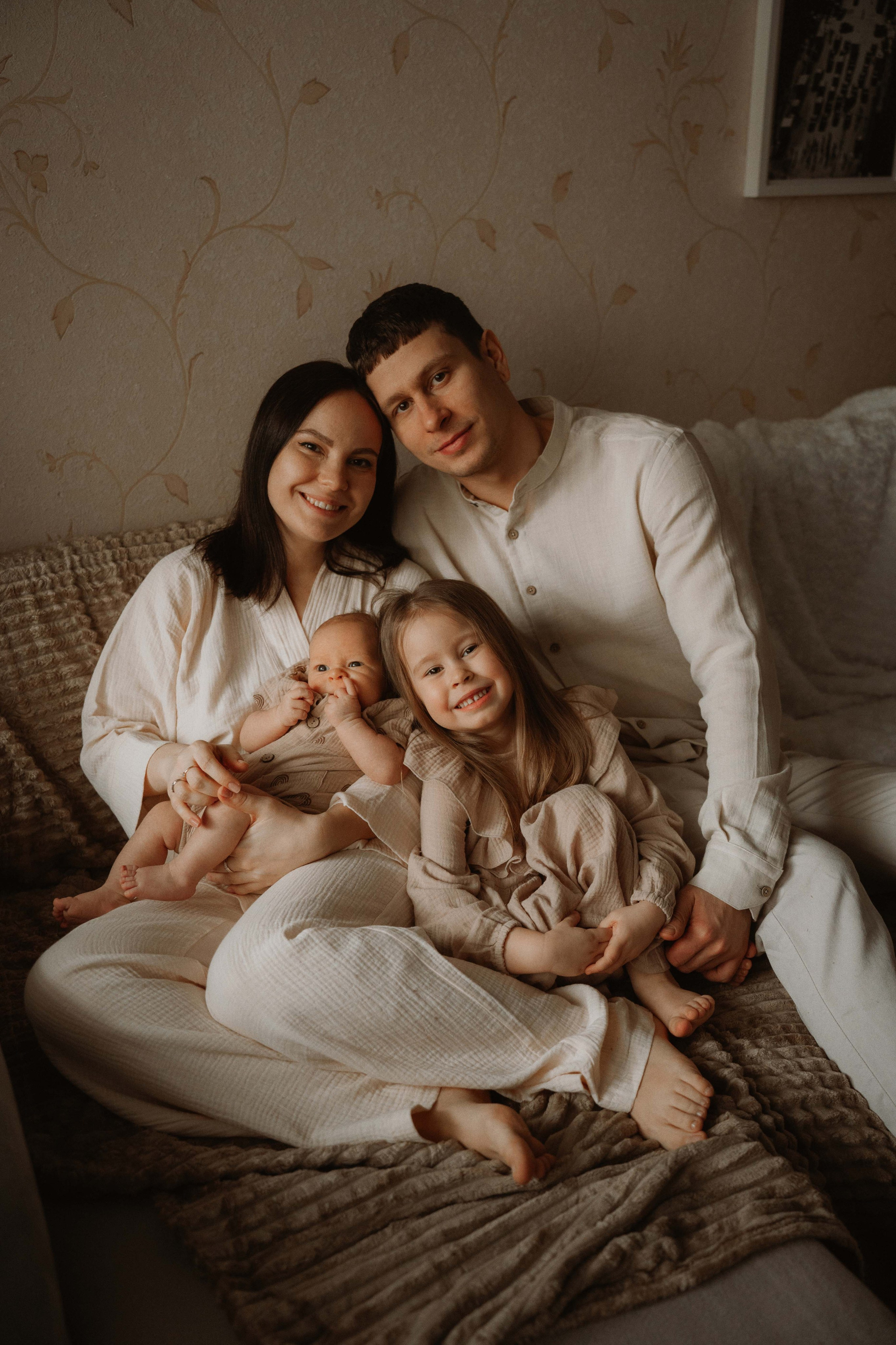 Ваня, Лера, Алиса и Кирюша. Семейный фотограф • Домашние съемки в Нижнем Новгороде