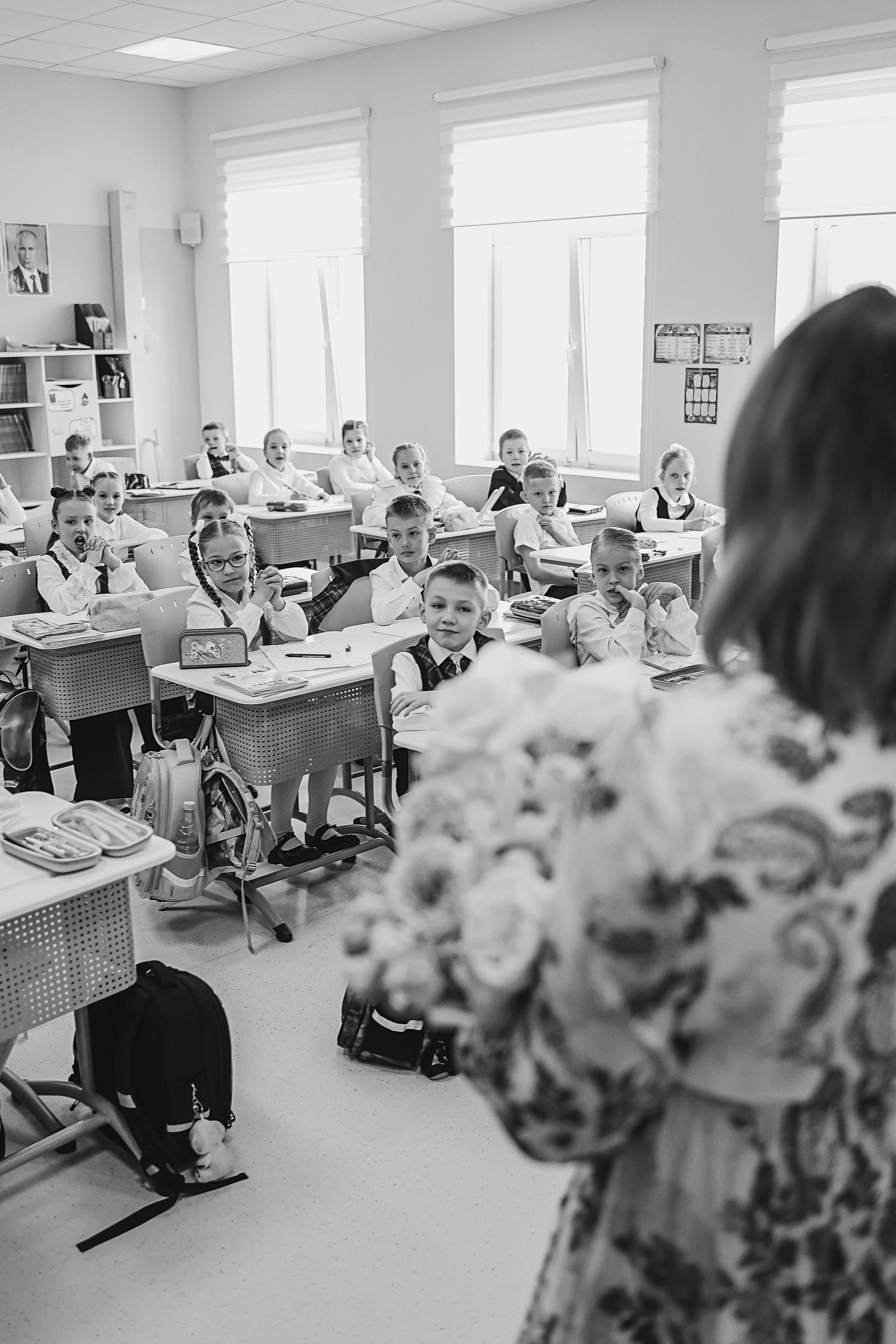 Один день в школе 1 класс. Семейный фотограф Тюмень, фотограф на роды Салмина Мария