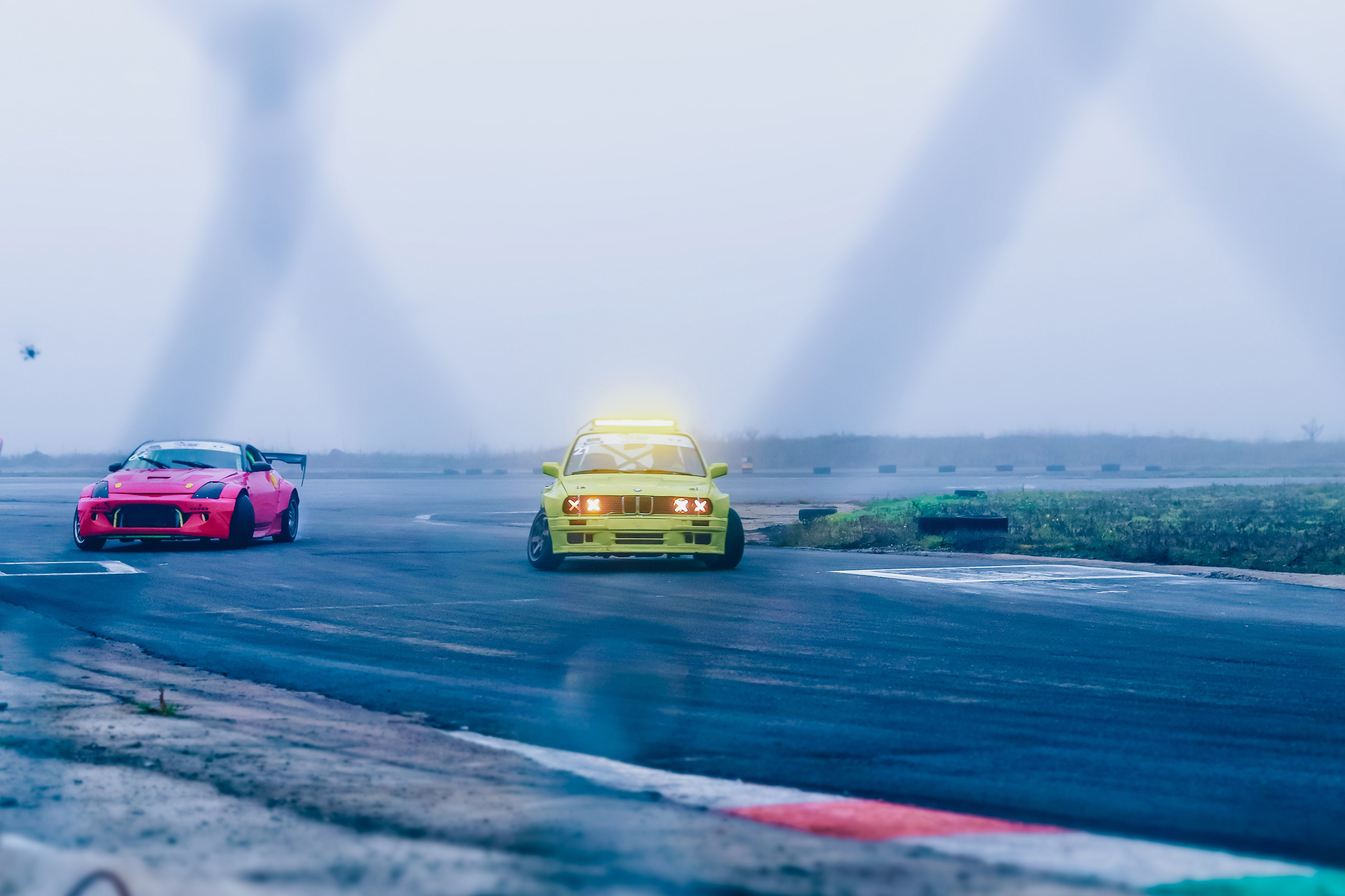 Фотосъёмка профессионального зимнего дрифта в Ростове-на-Дону. Портретный фотограф в Ростове-на-Дону Антон Казарин