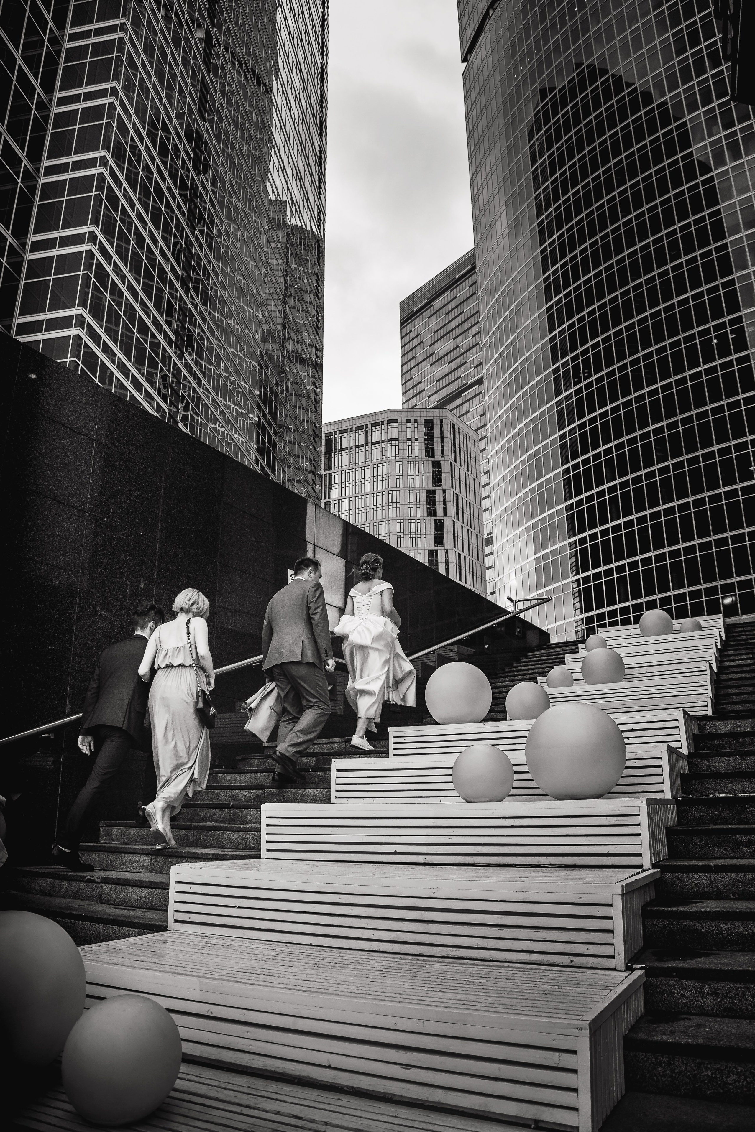 свадьба в Москва-Сити, Башня Федерация Панорама 360, Башня Око ресторан Birds