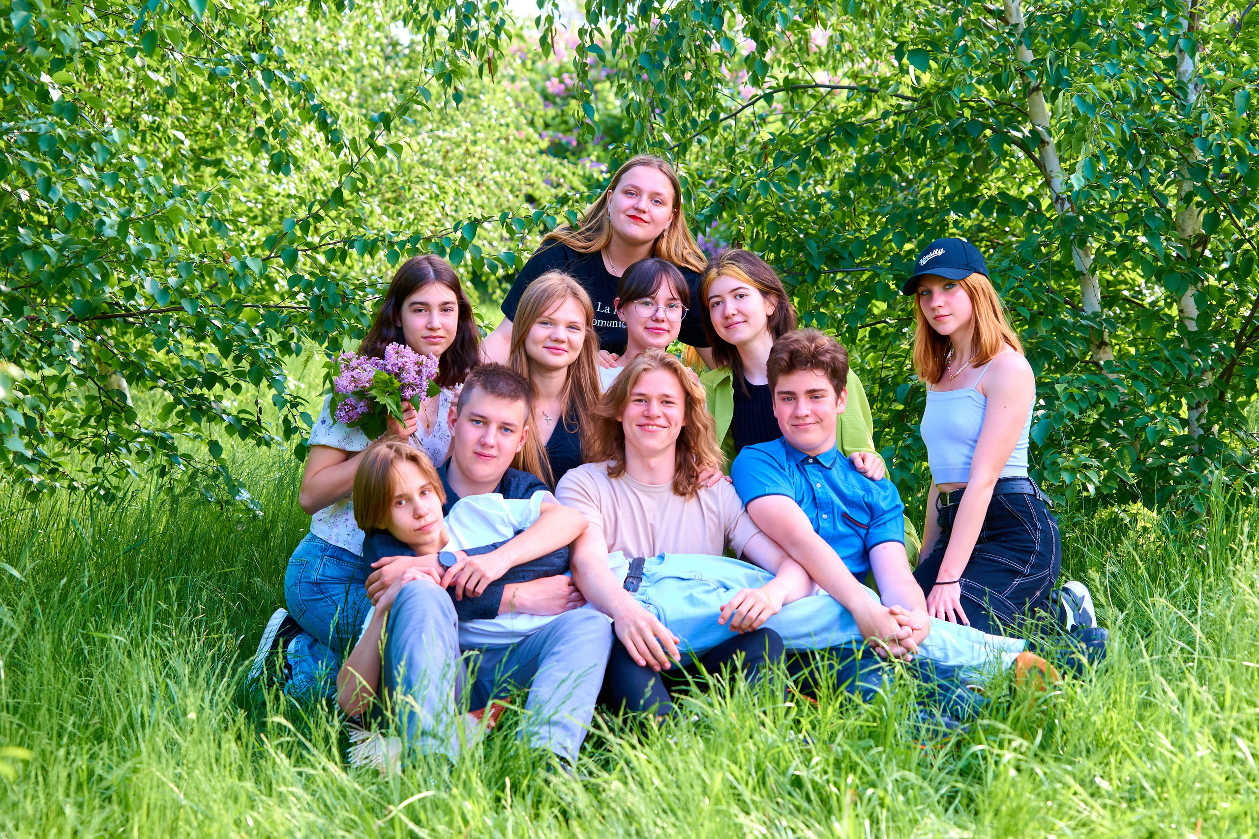 Весна 2023 в парке. 9 класс. Childrenfoto.ru