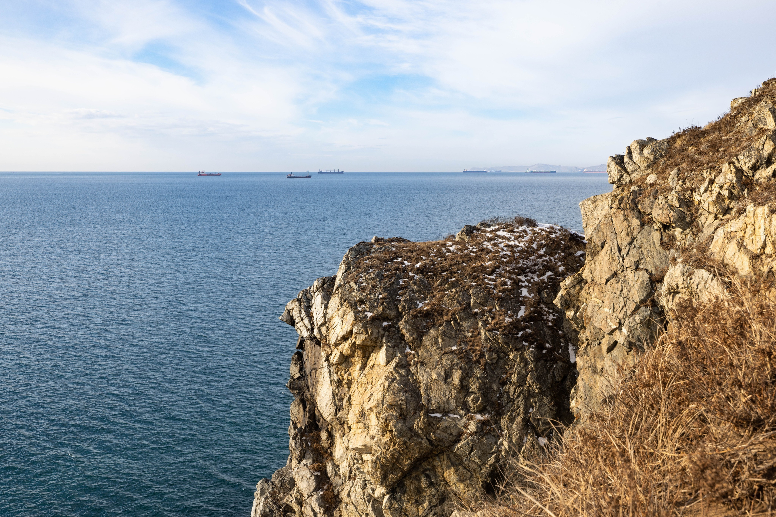 Мыс Каменского. Турист оптимист