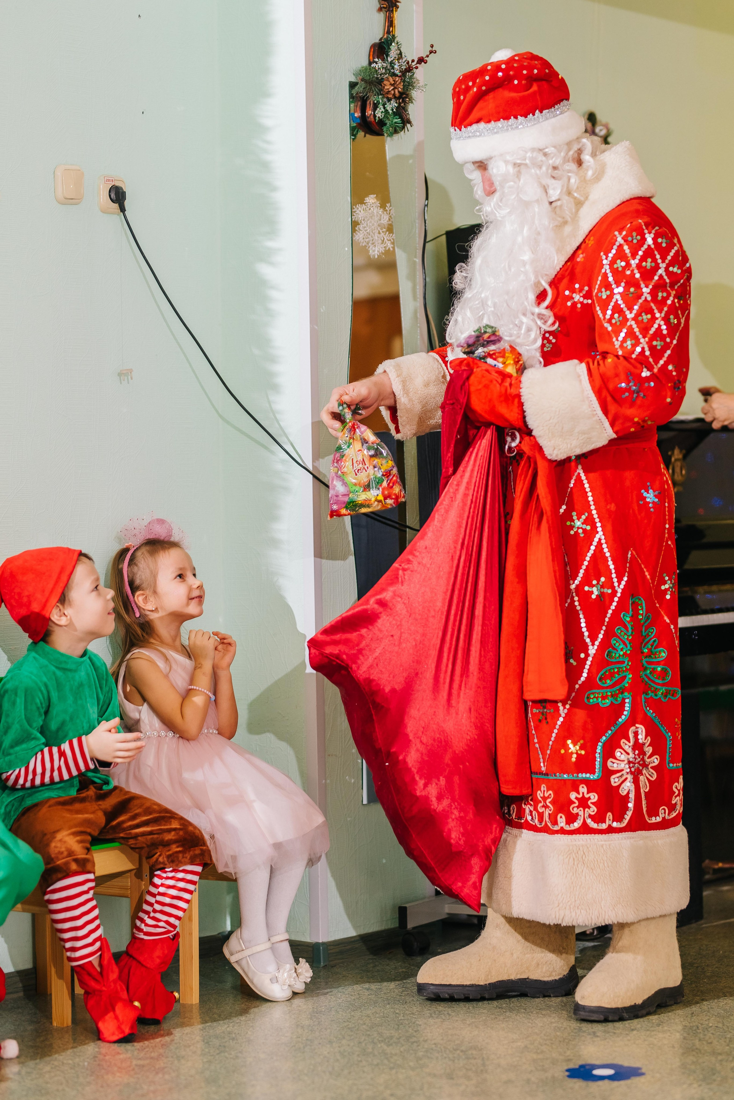 Новогодние утренники в детском саду. Свадебный и семейный фотограф Яна Стражева. Волгоград, Москва