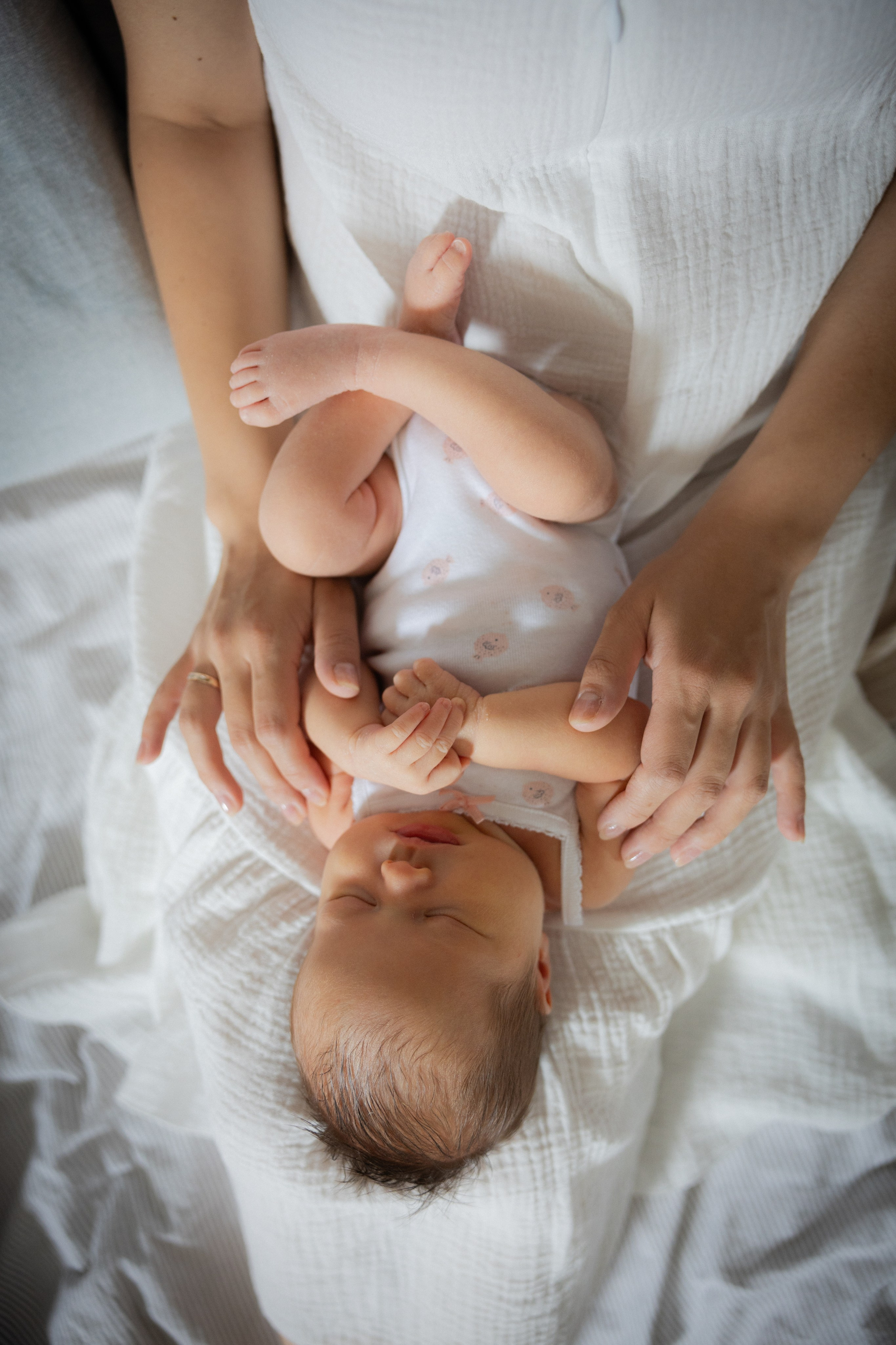 Аня и малютка Вера. Ваш семейный newborn и lifestyle фотограф в СПБ Наталья Журавлева