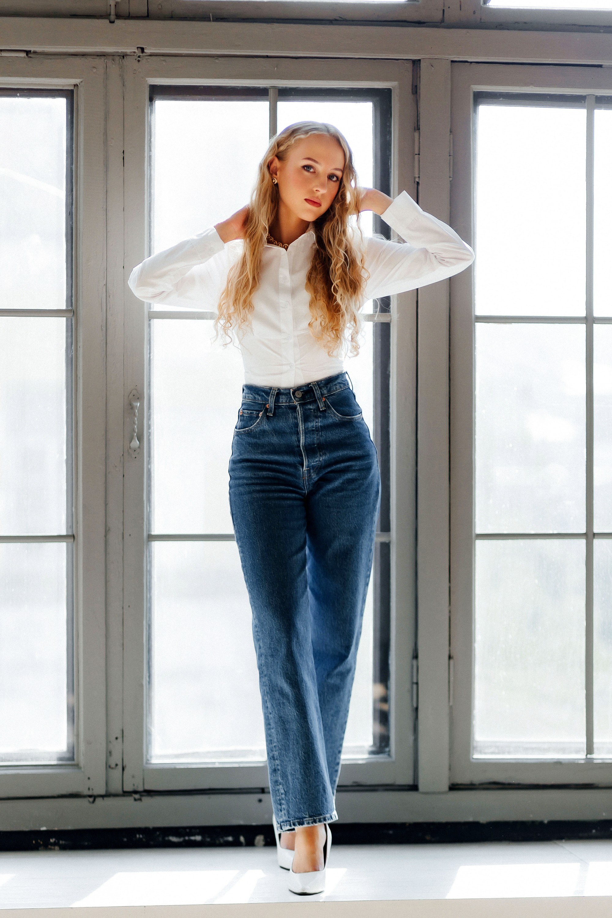 Фотосессия в студии, Ангелина. Фотограф Яков Поспехов