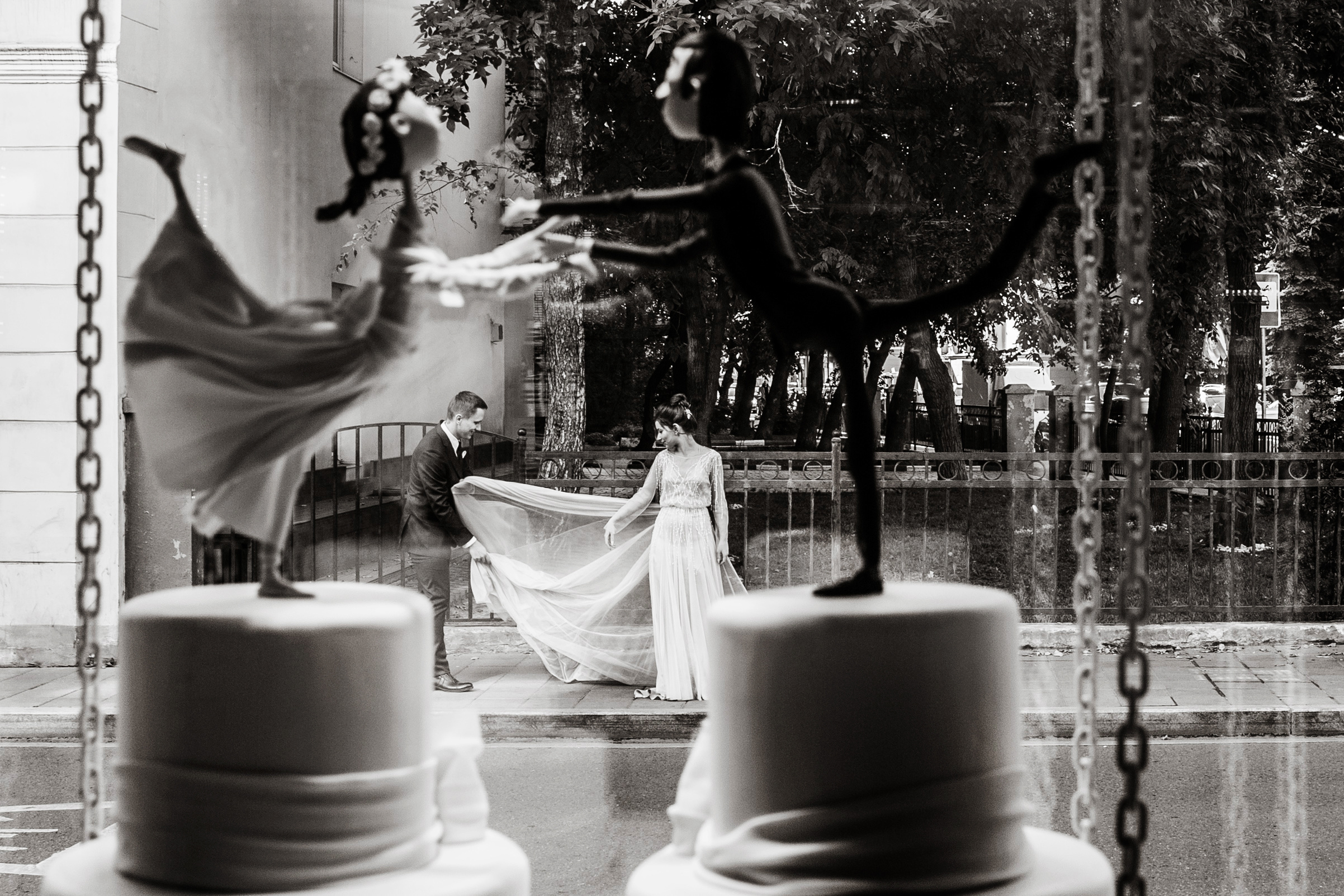 Саша+Таня. Свадебные фотосессии в Москве. Фотограф Сергей Ржевский