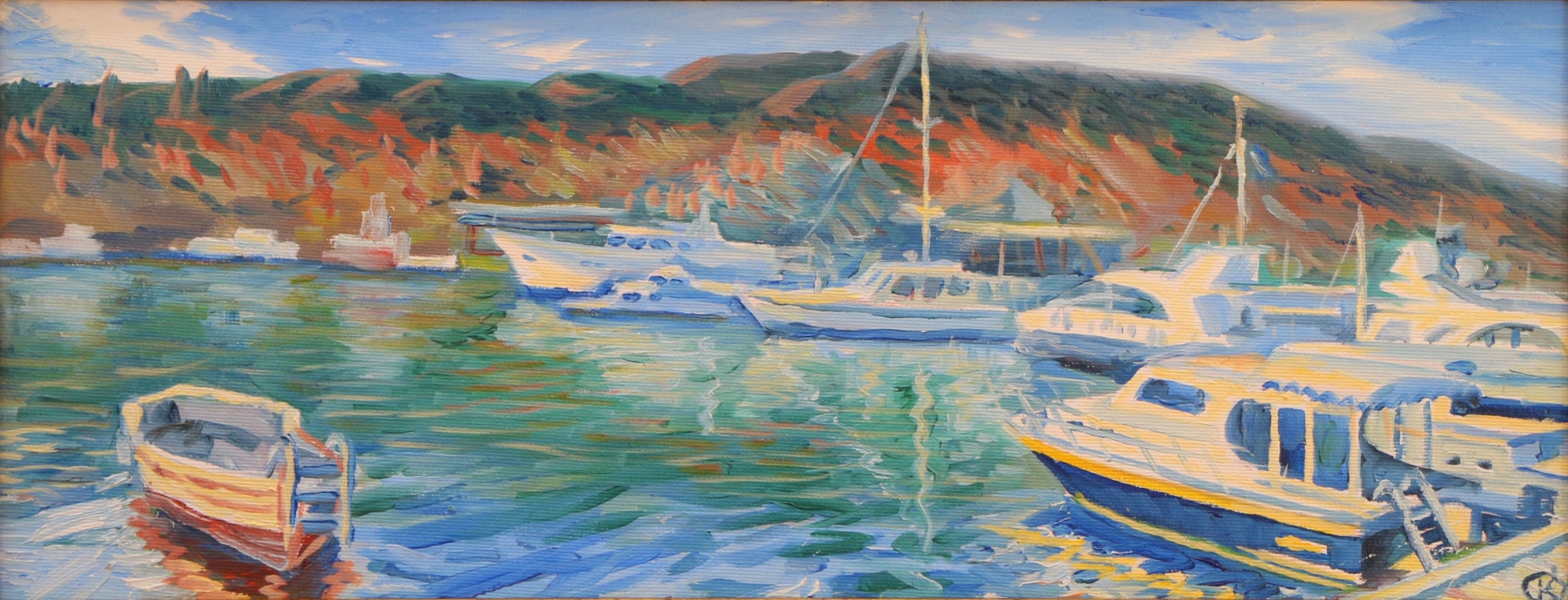 Морские пейзажи. Продажа картин маслом на холсте в г. Ялта