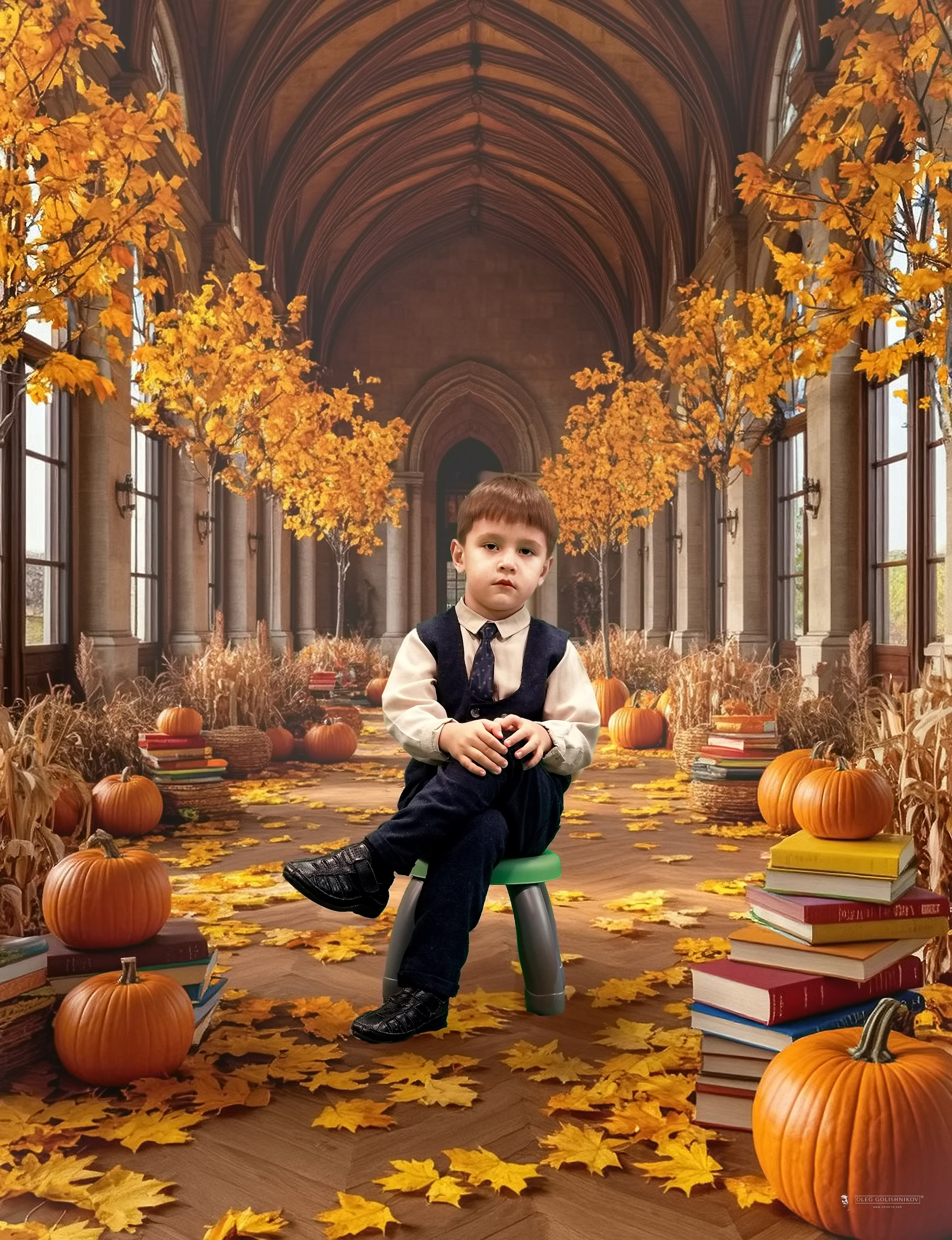 Осень. Арт-фотограф Олег Голишников. Творческая мастерская