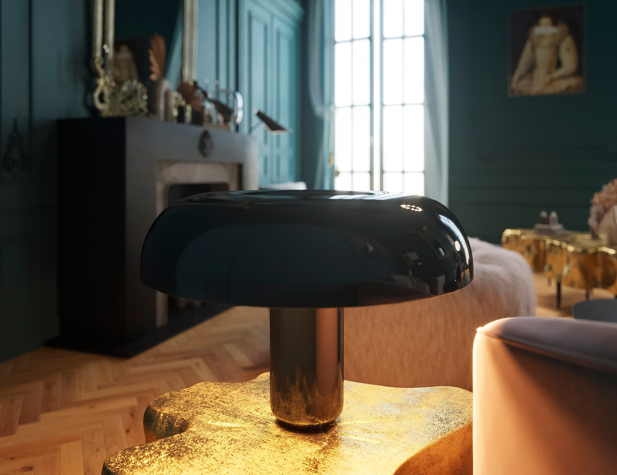Интерьер в неоклассике. 3D визуализация интерьеров, экстерьеров и архитектуры в Санкт-Петербурге