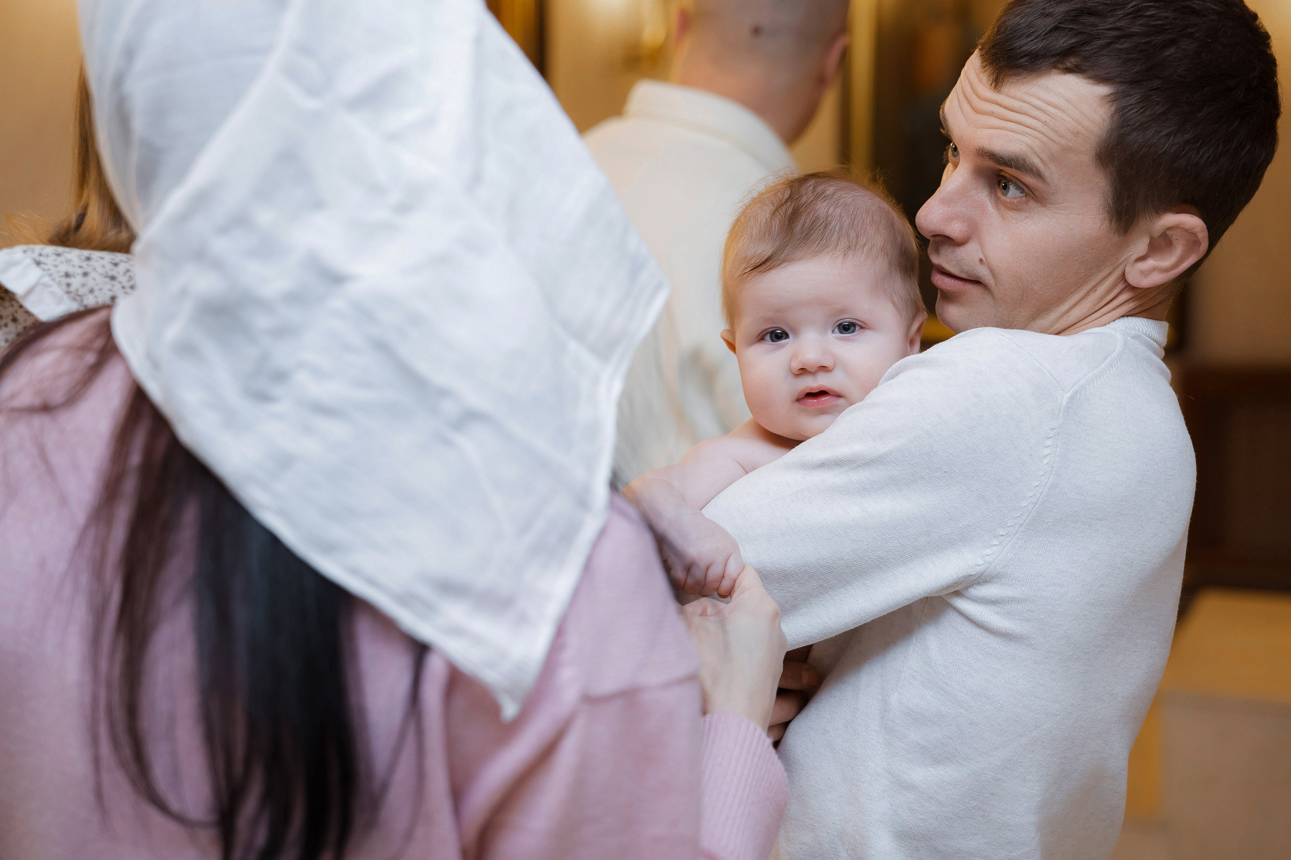 Крещение Андрея. Семейный и детский фотограф в Москве Александра Мак