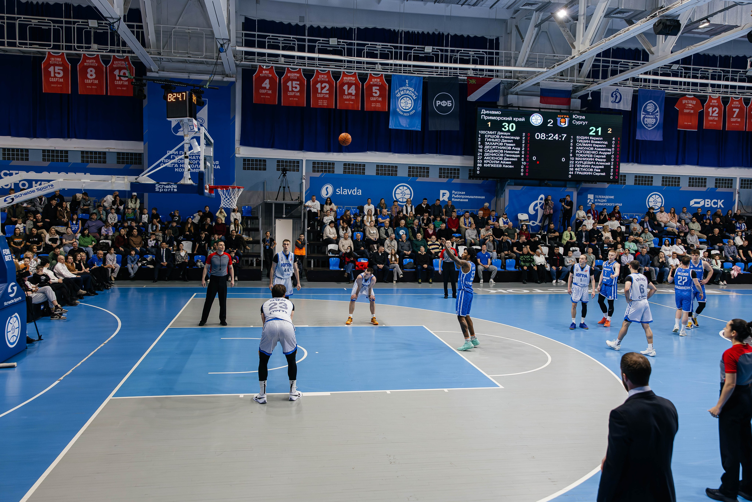 Баскетбол — Динамо. Репортажный и свадебный фотограф во Владивостоке Максим Цой