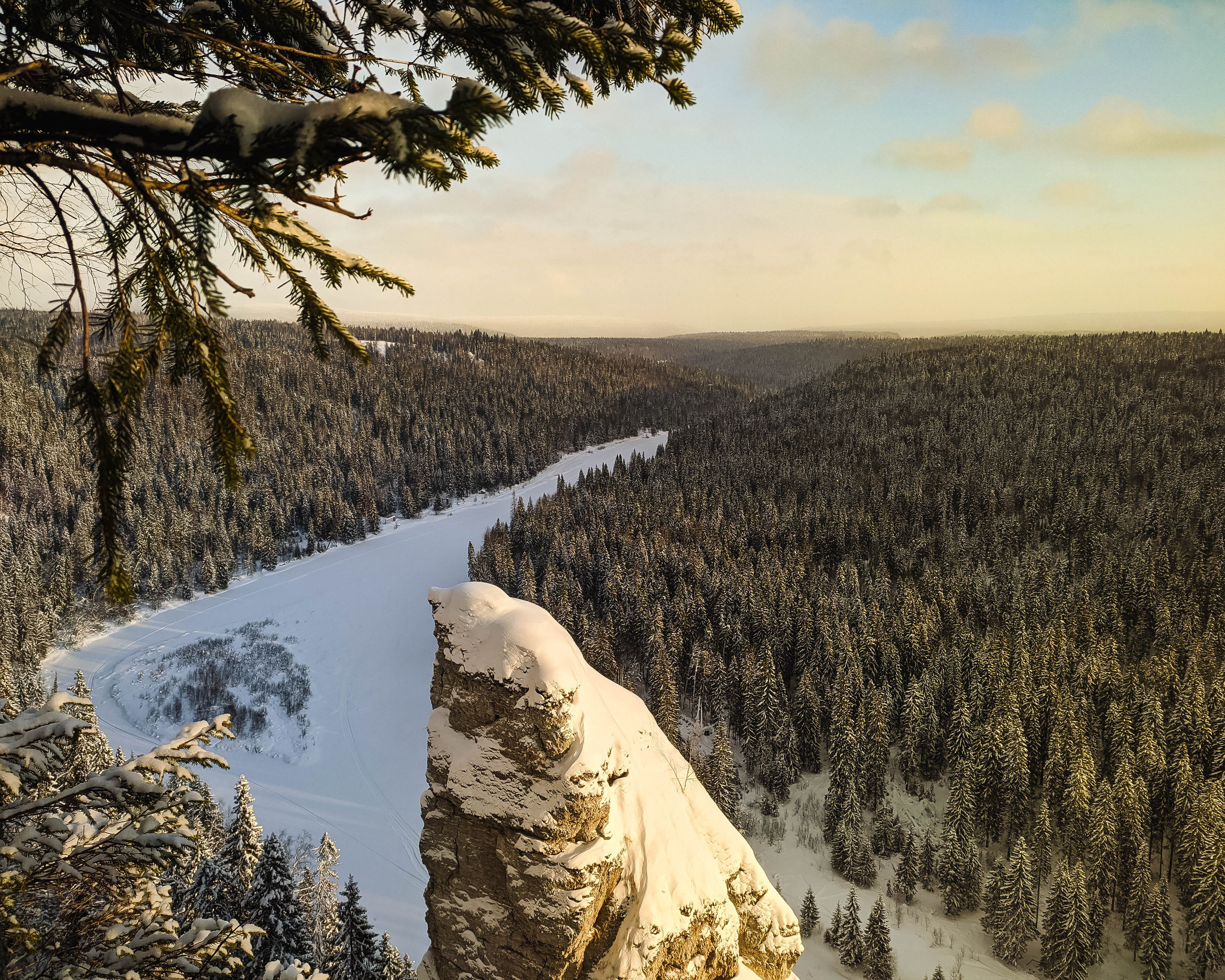 Усьвинские столбы. Чёртов палец