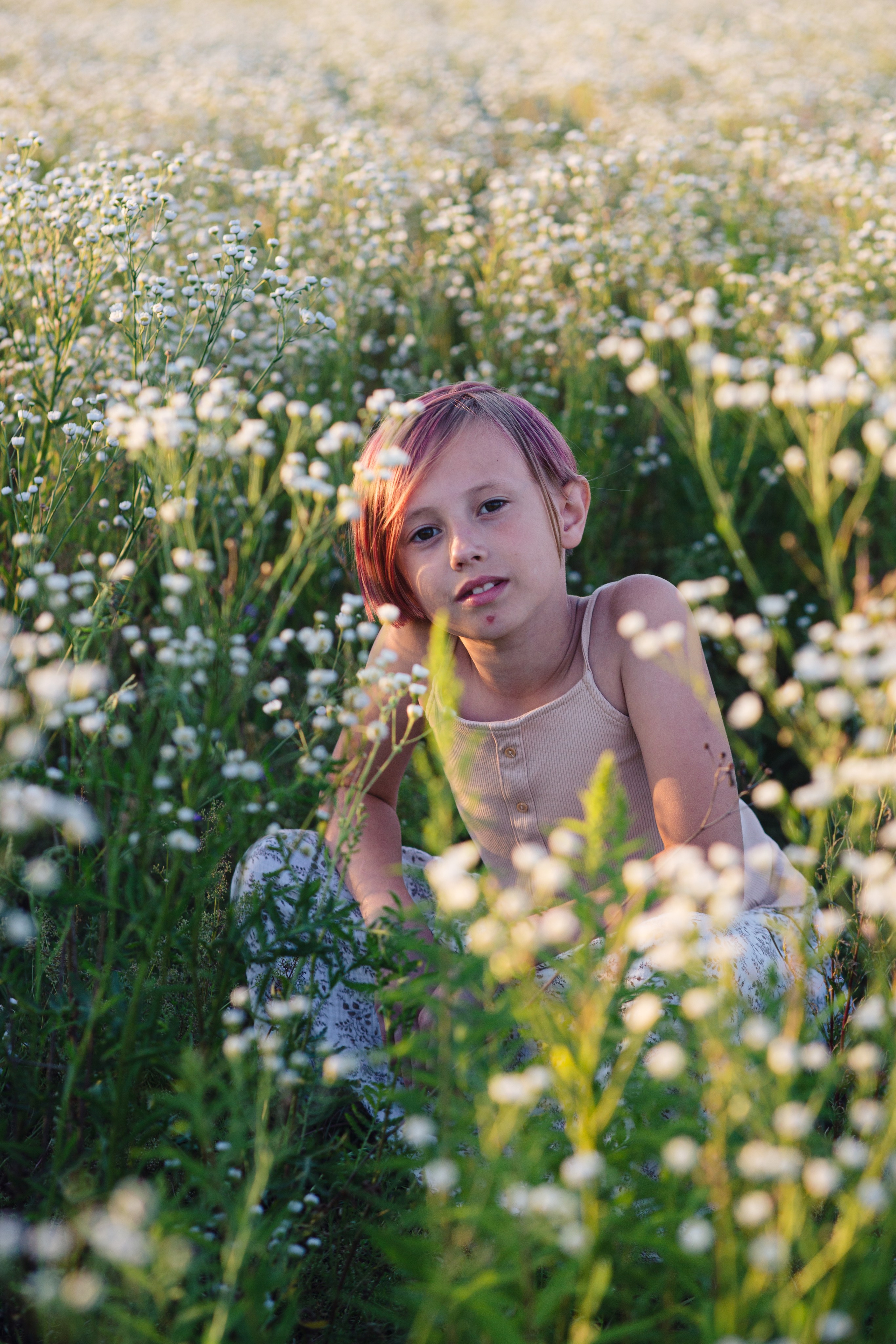 Фотосессия в ромашках. Галина Шарапова Детский и семейный фотограф Москва