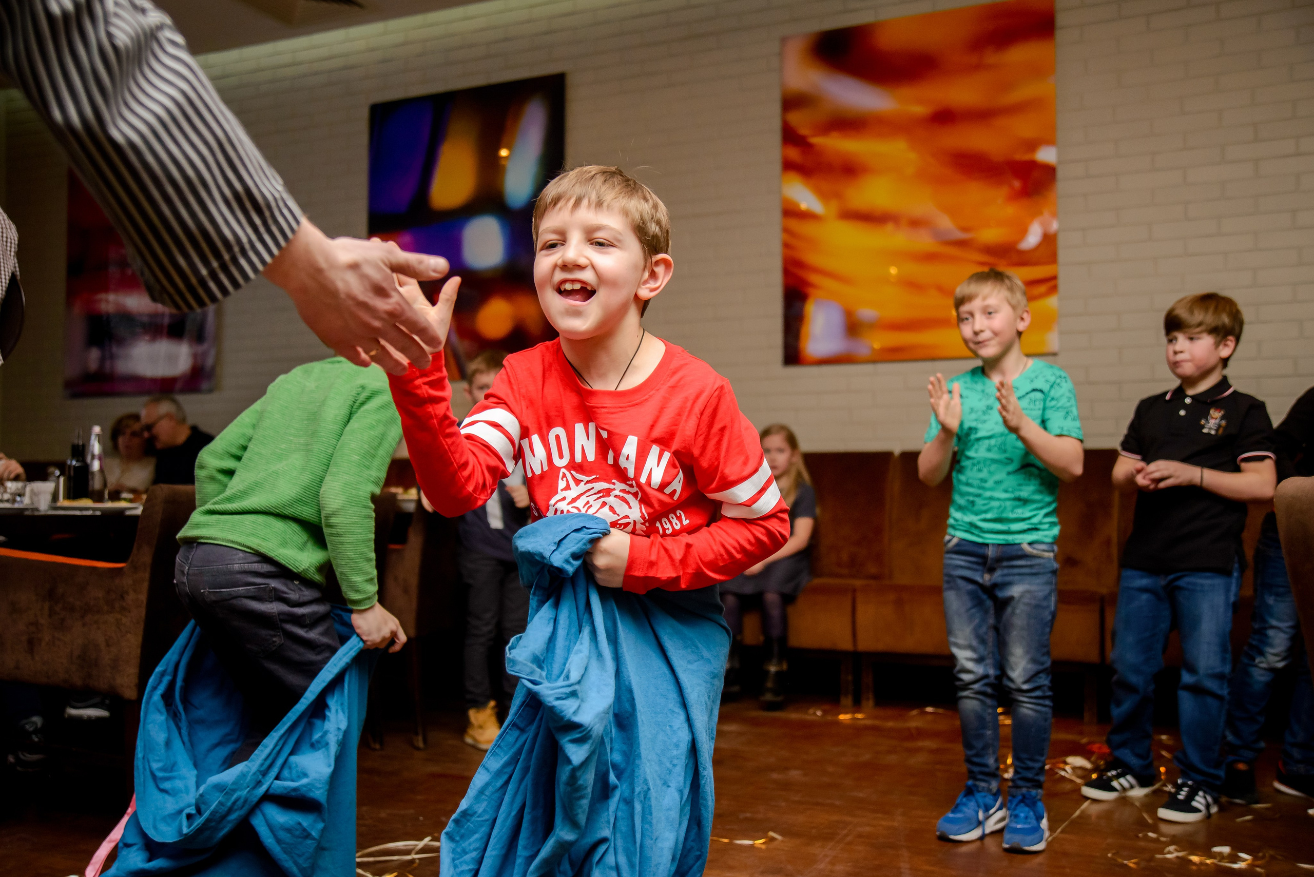 Детский день рождения в ресторане