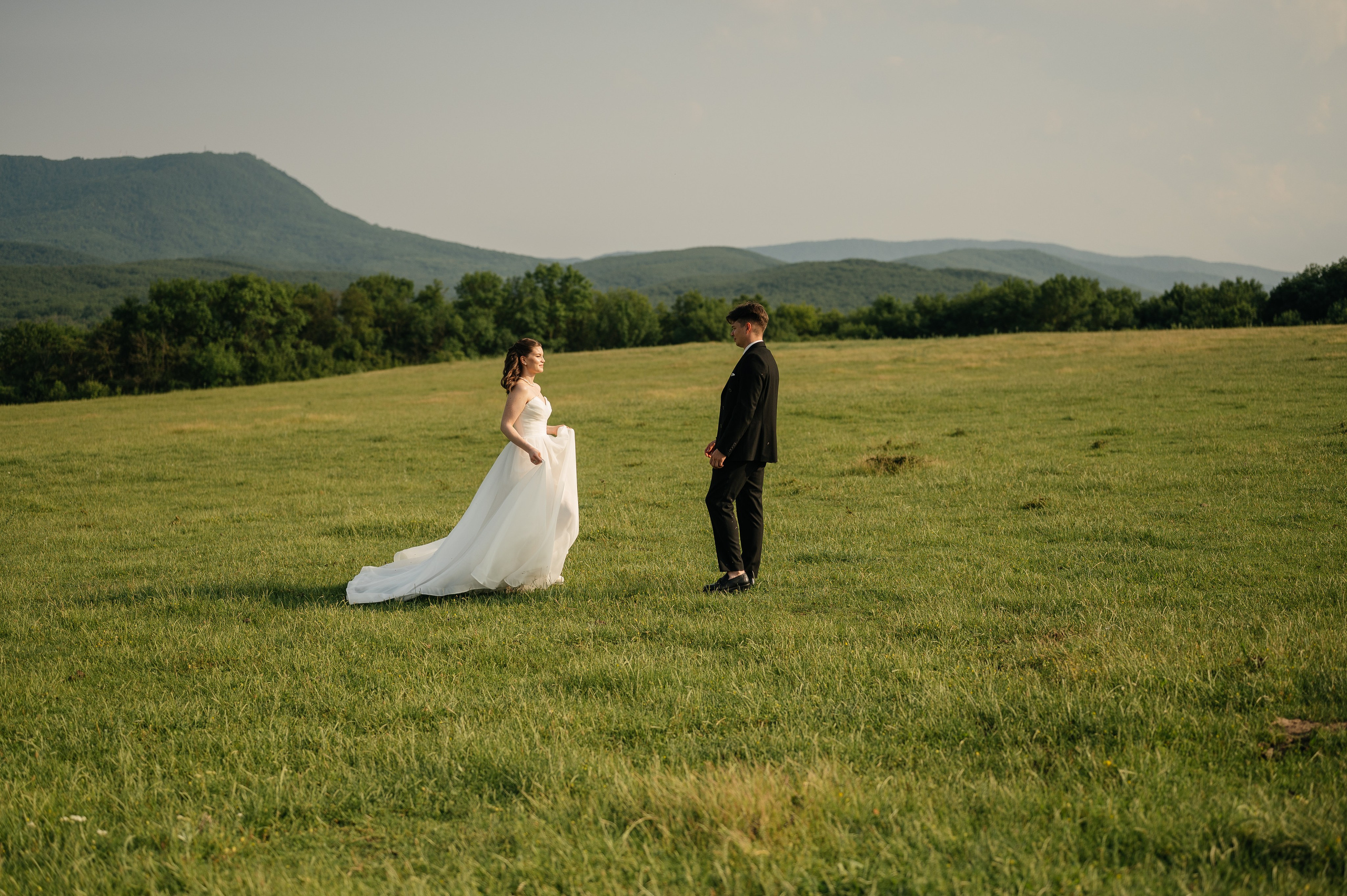 Свадебная съёмка в горах. Свадебный и семейный фотограф в Краснодаре Алина Мельник