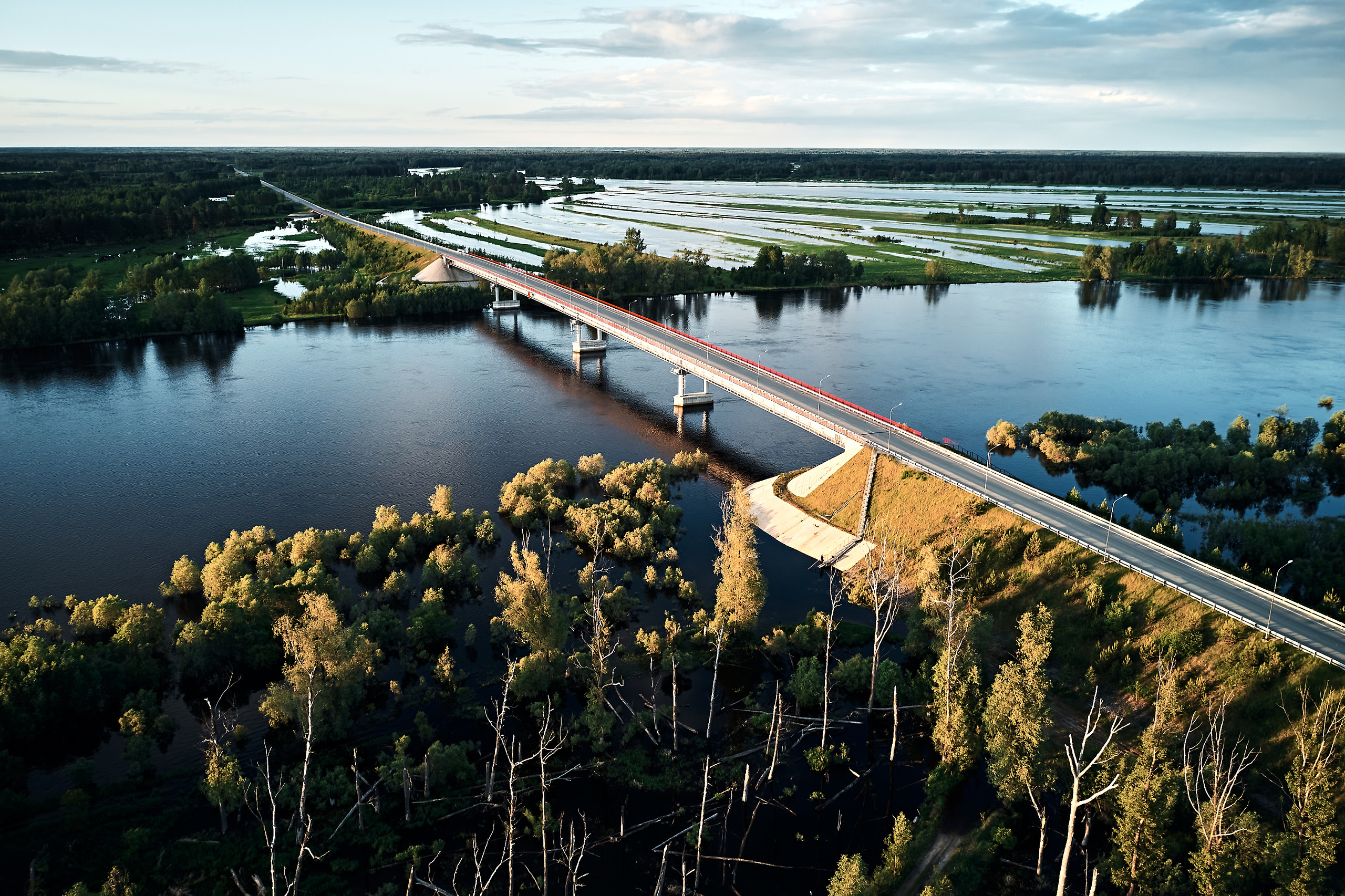 Мост через Тавду. Бизнес портрет Аэросъемка Интерьерная съемка Тюмень