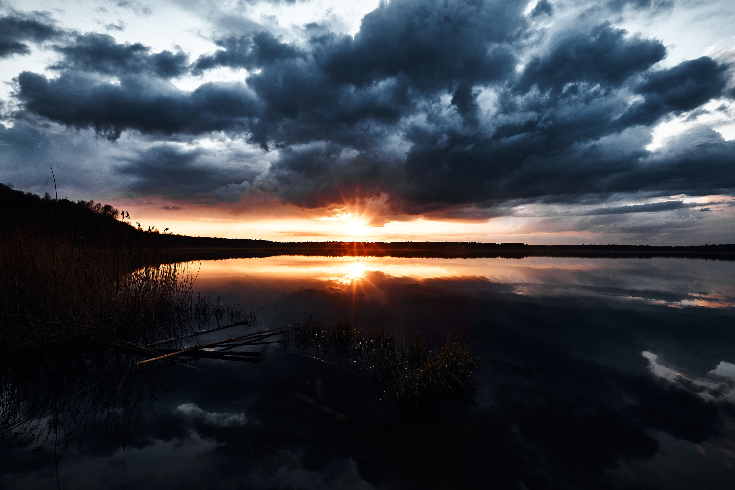 Закат на озере. Бизнес портрет Аэросъемка Интерьерная съемка Тюмень