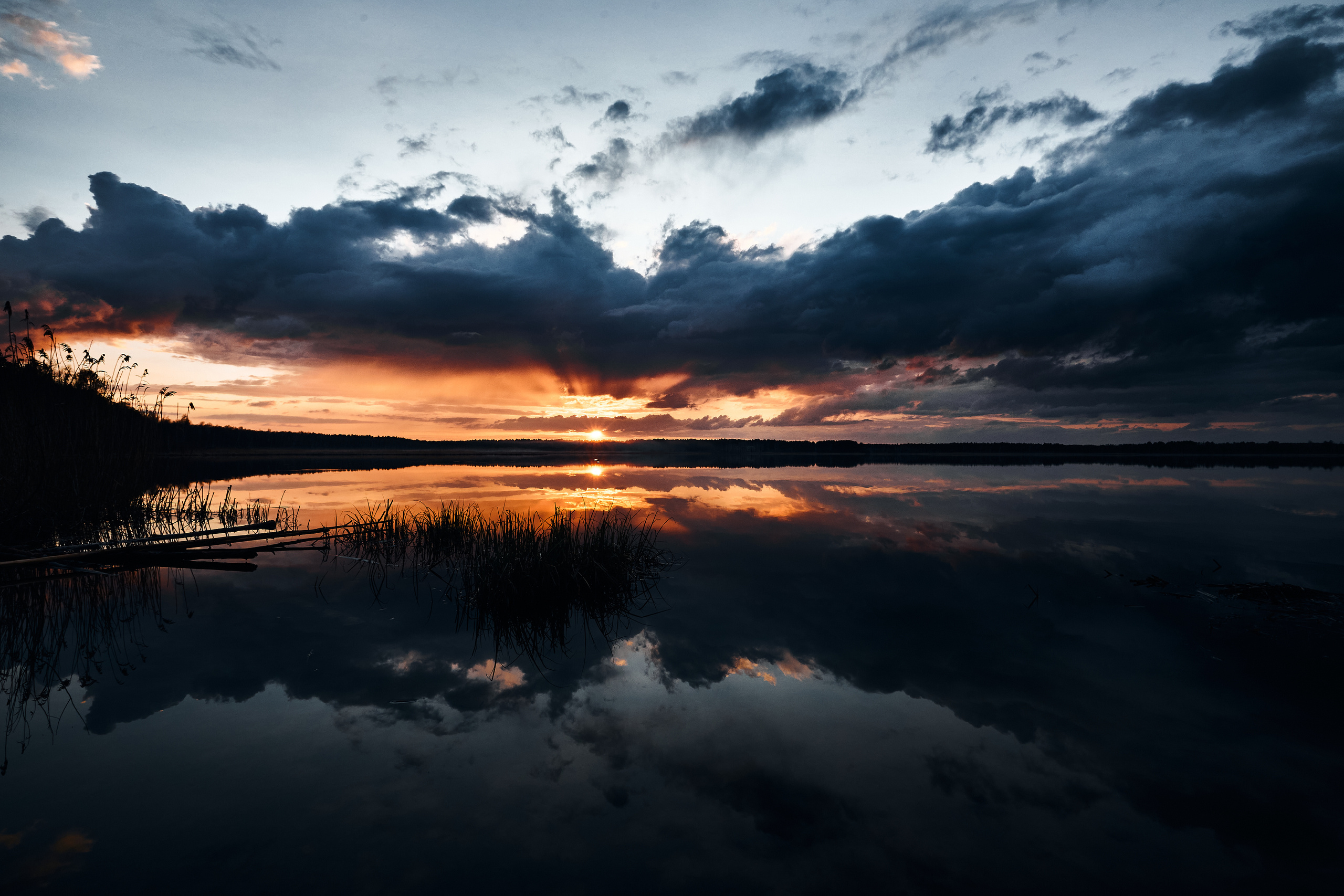 Закат на озере. Бизнес портрет Аэросъемка Интерьерная съемка Тюмень