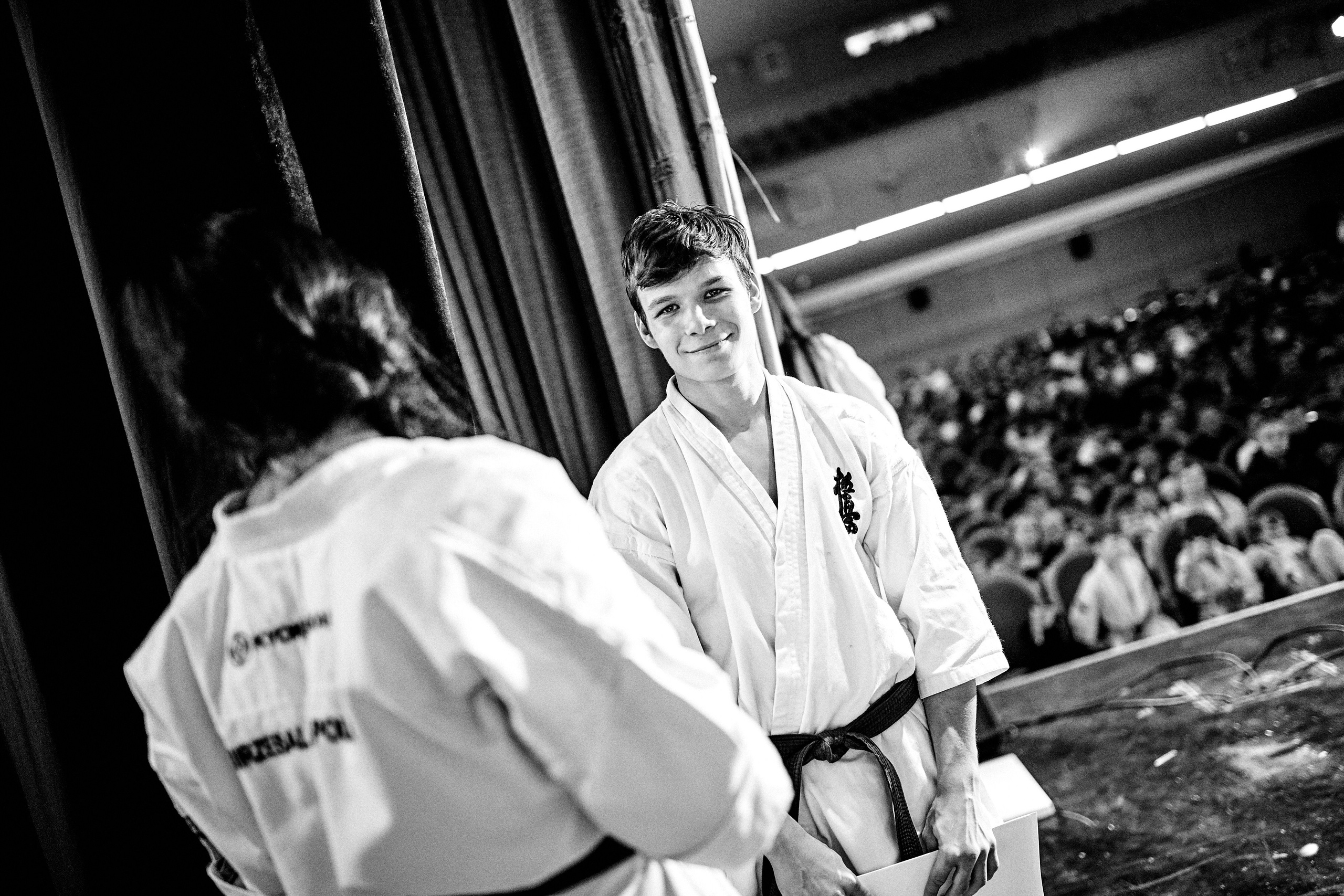 Репортаж награждения по дисциплине киокушин каратэ. Репортажный фотограф Ирина Курманаева