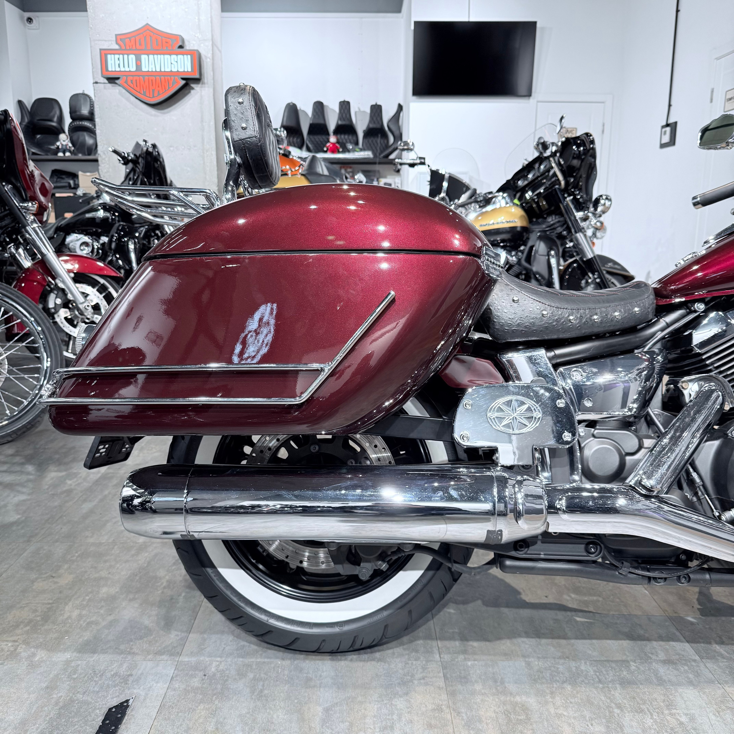 2009 YAМАНА МidnightStar 950 Тouring Edition. Hello Davidson, Москва. Только хорошие мотоциклы…
