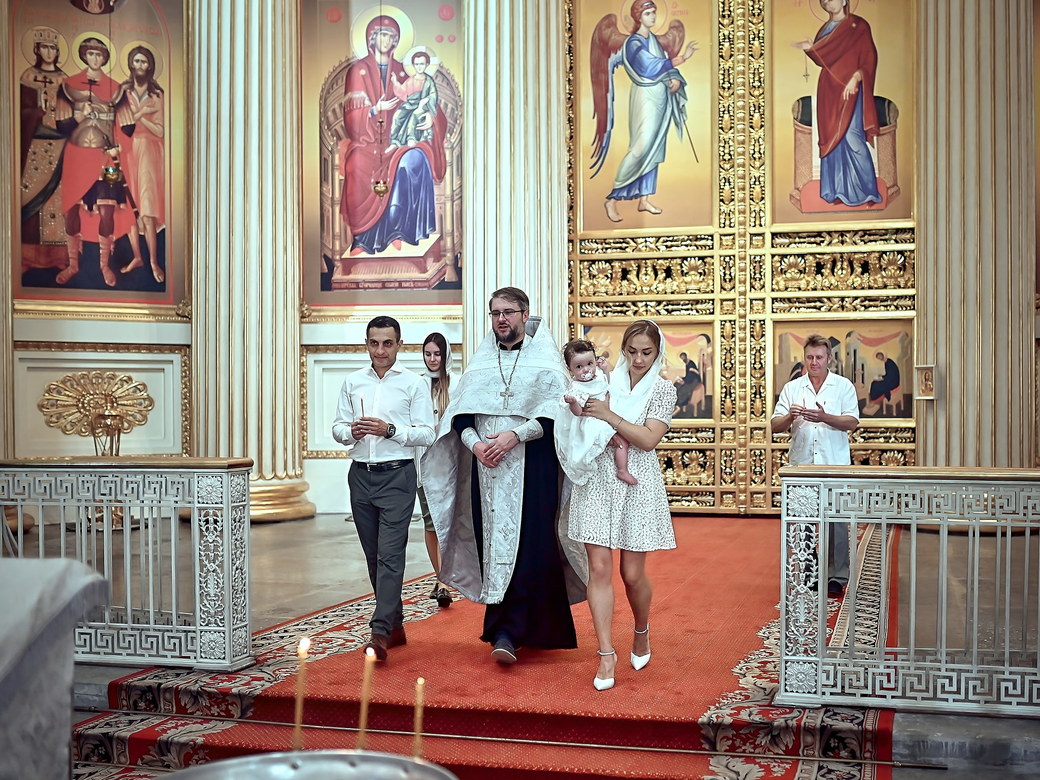 Крещение | «Измайловский собор». Свадебный фотограф в Санкт-Петербурге Славин Денис