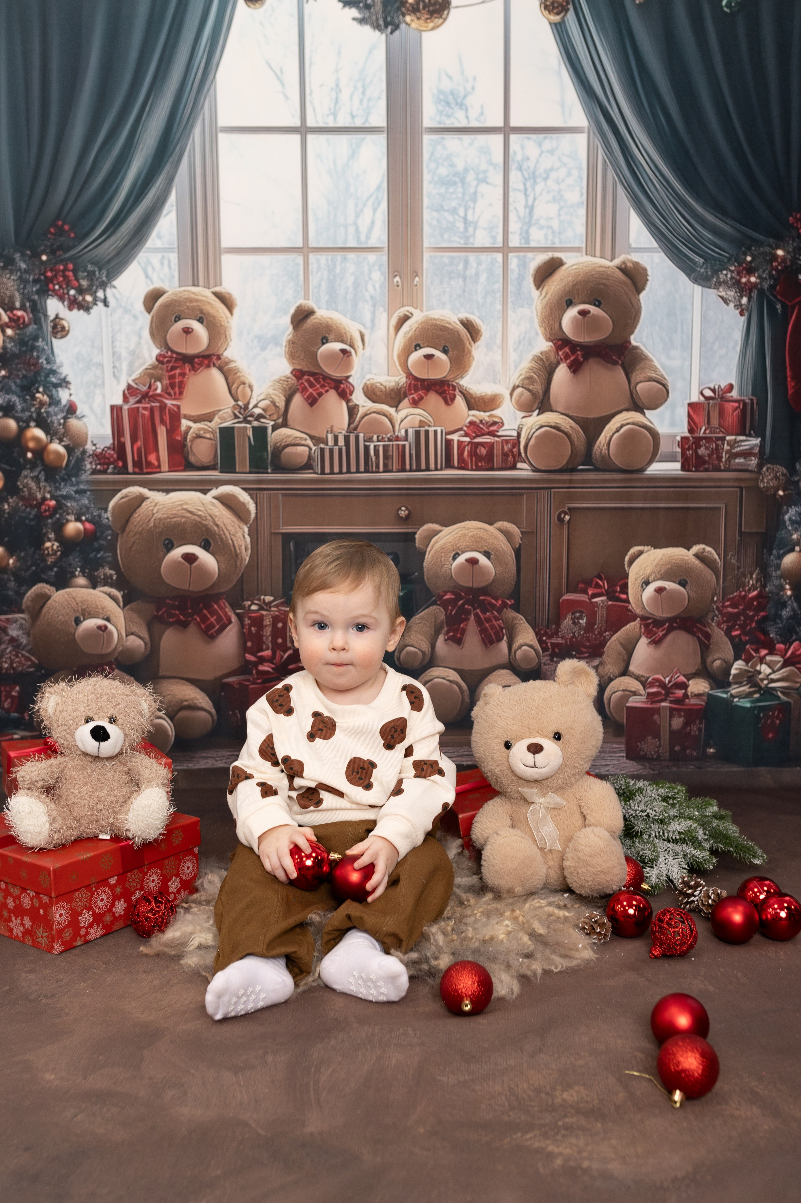 Новогодние детские. Фотограф новорожденных. Детский и семейный фотограф Марьяна Юдина