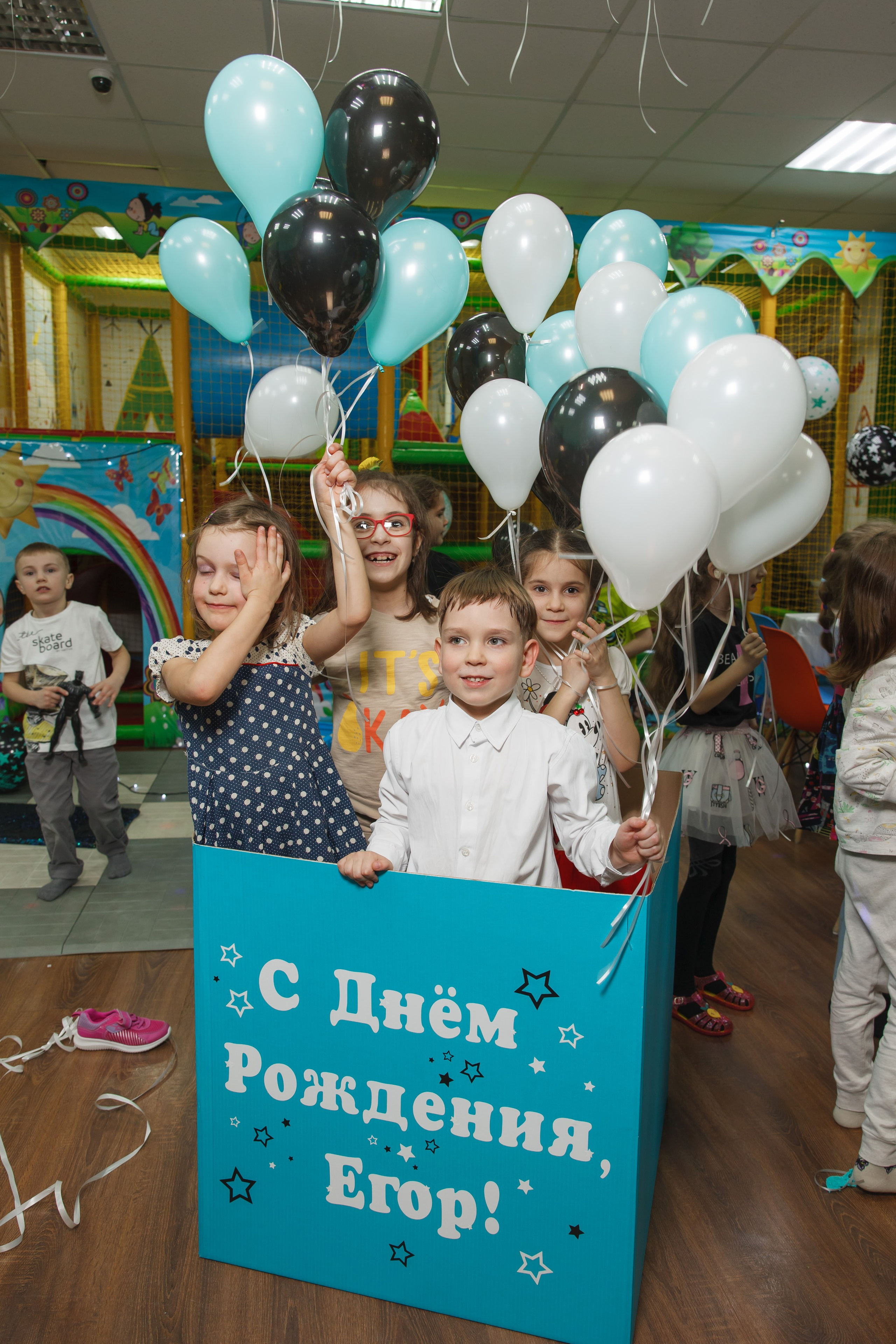 День рождения Егора, 6 лет, «Мультяшка». Свадебный и репортажный фотограф (Москва, Королев и другие)