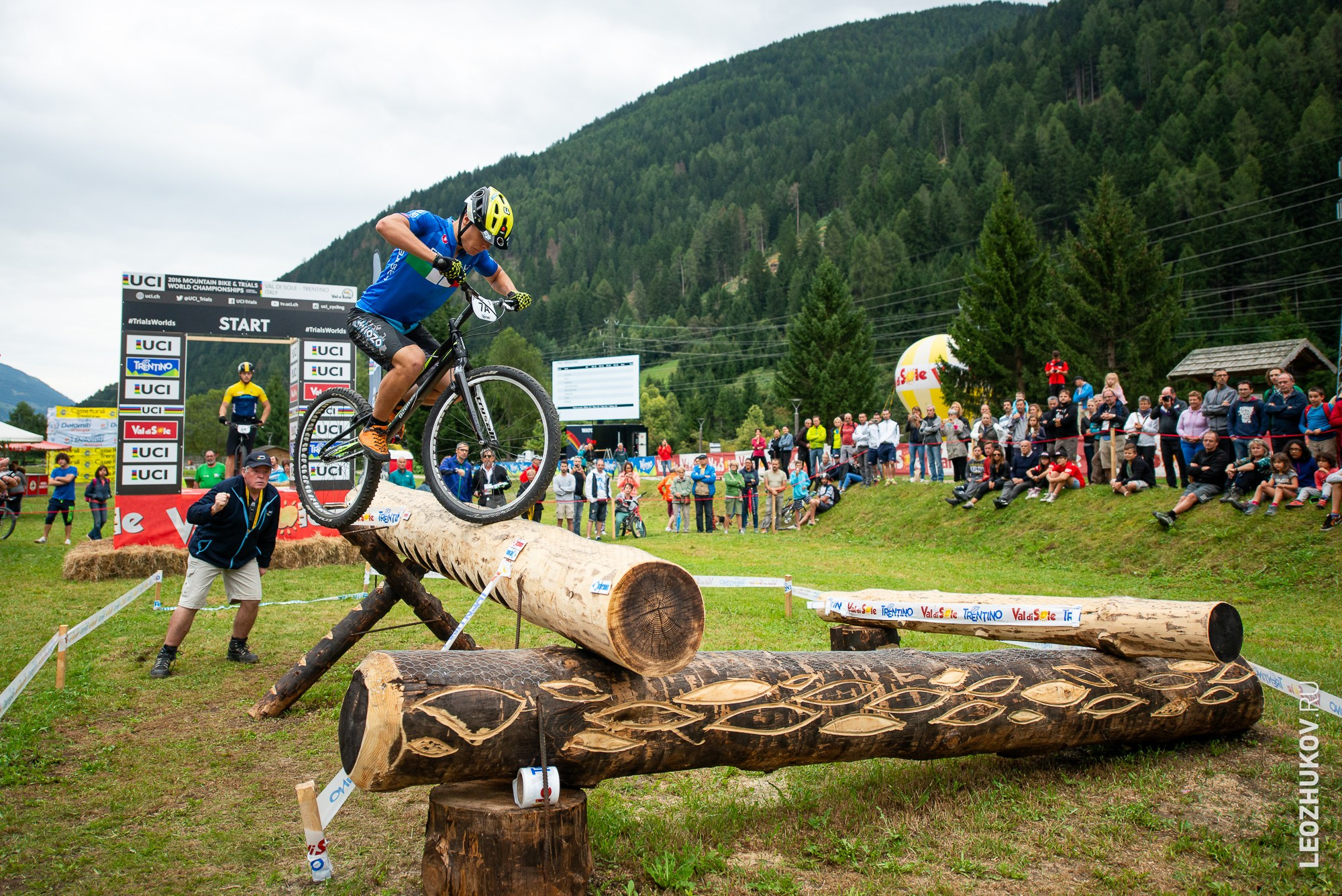UCI Trials World Championships 2016 — qualifications. Спортивный фотограф Леонид Жуков