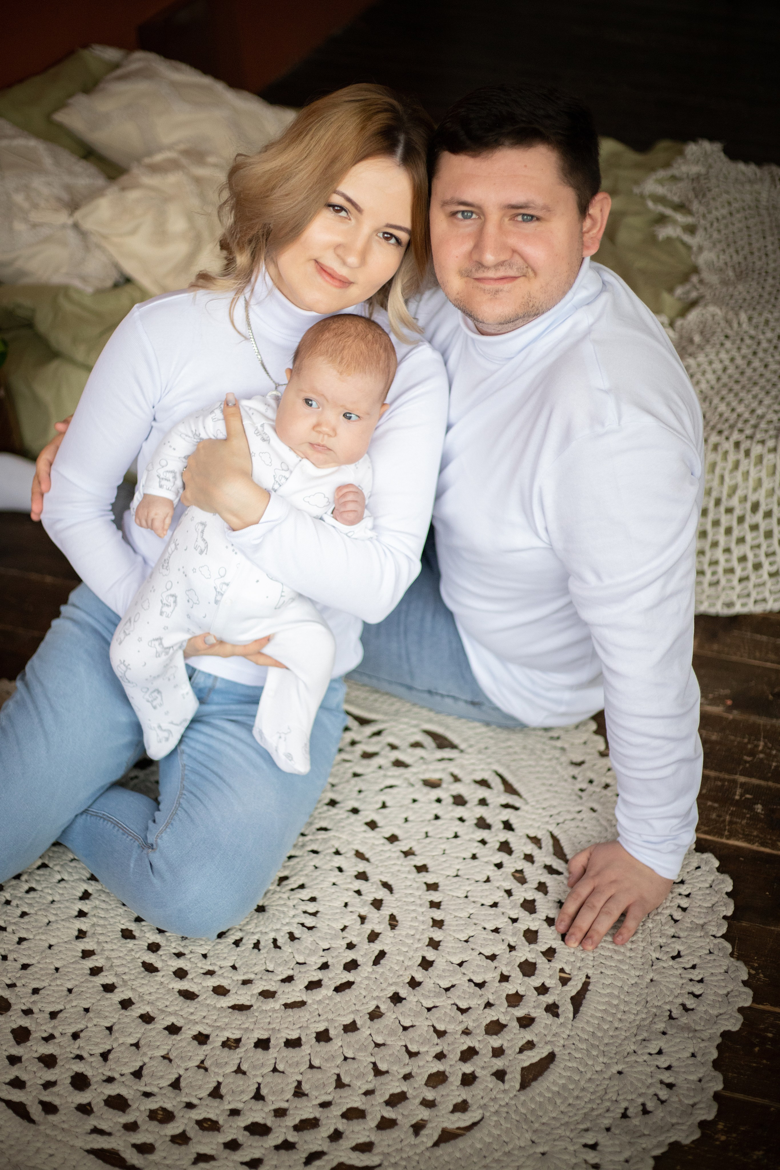 Сергей, Резеда и Эвелина. Регина Мингалимова, семейный и свадебный фотограф в Казани