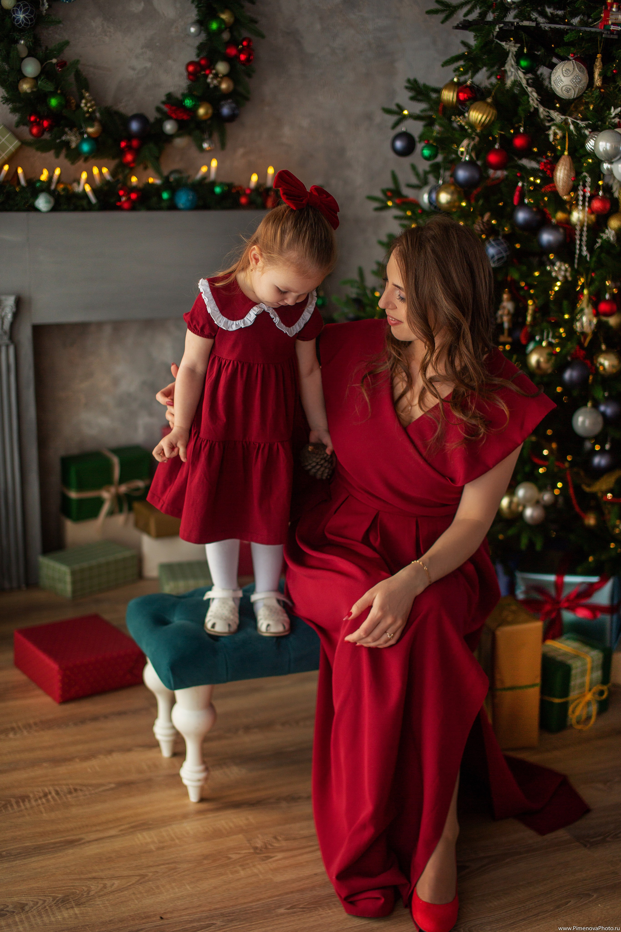 Новогодняя сказка Есении, 2024. Семейный и детский фотограф в Петрозаводске