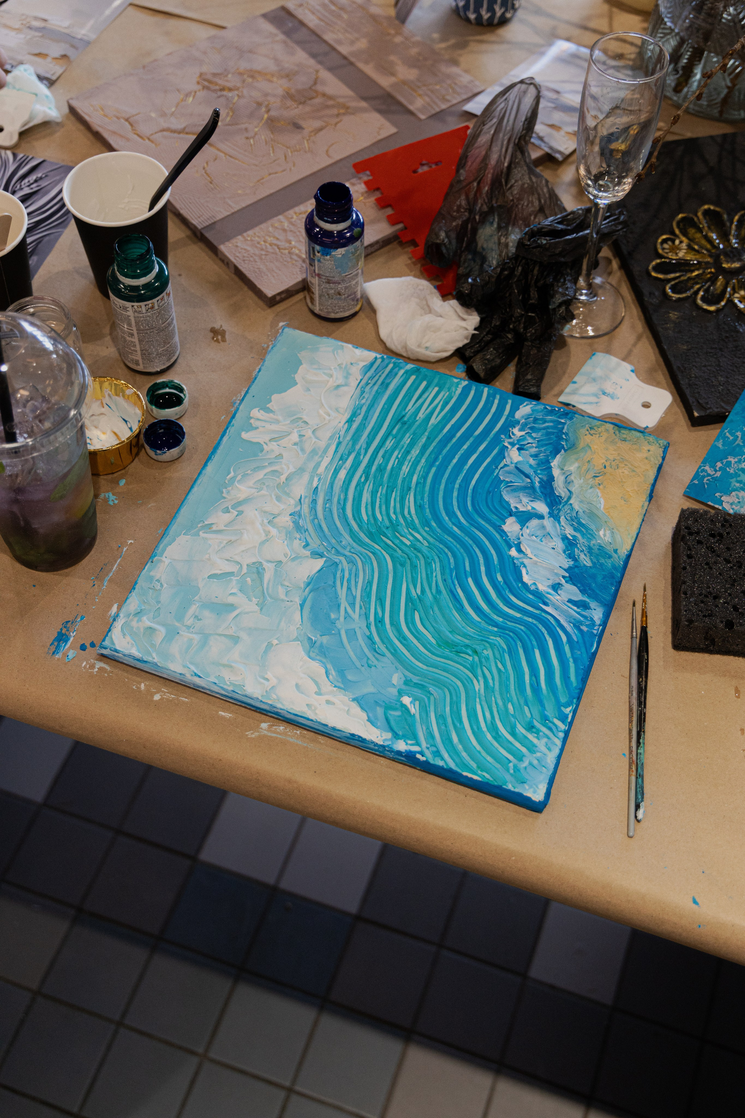 МК Текстура. Анастасия Ракчеева Художник