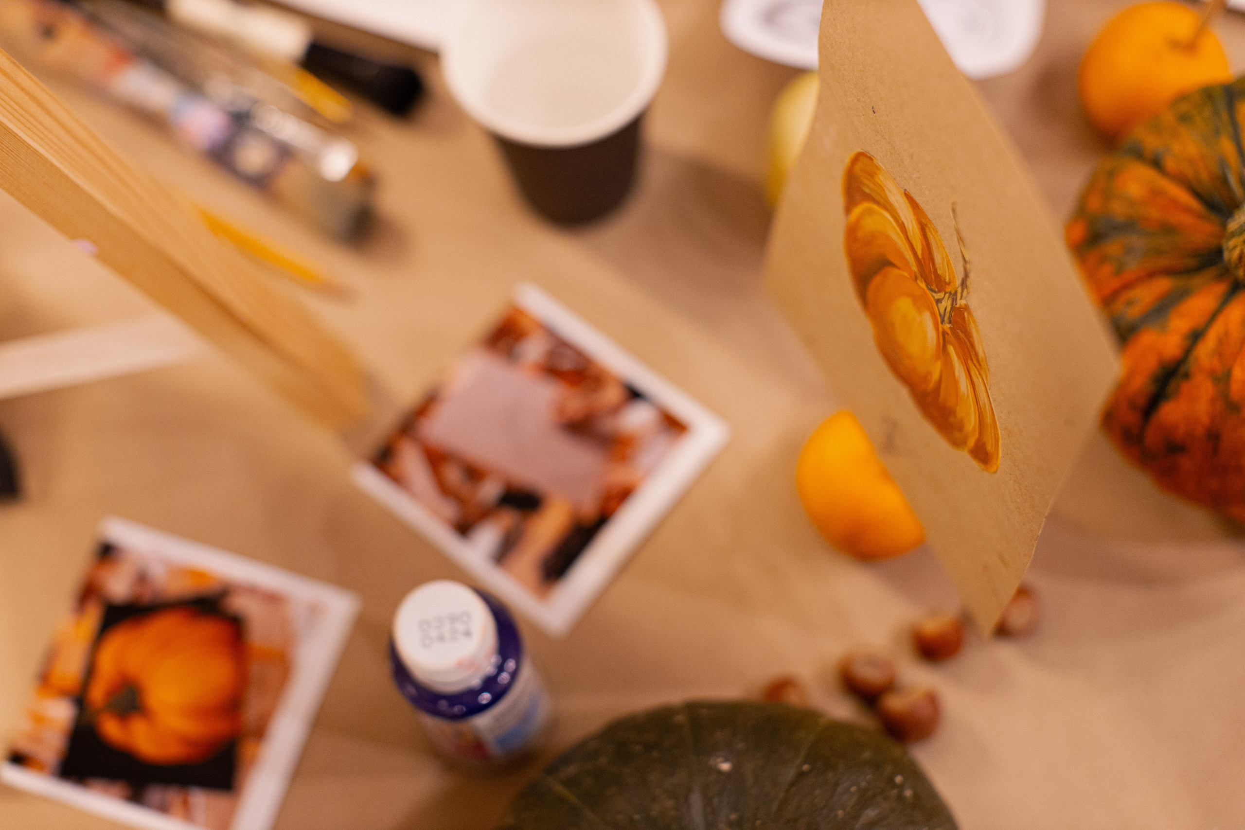 МК Тыква в кафе Здрасте. Анастасия Ракчеева Художник