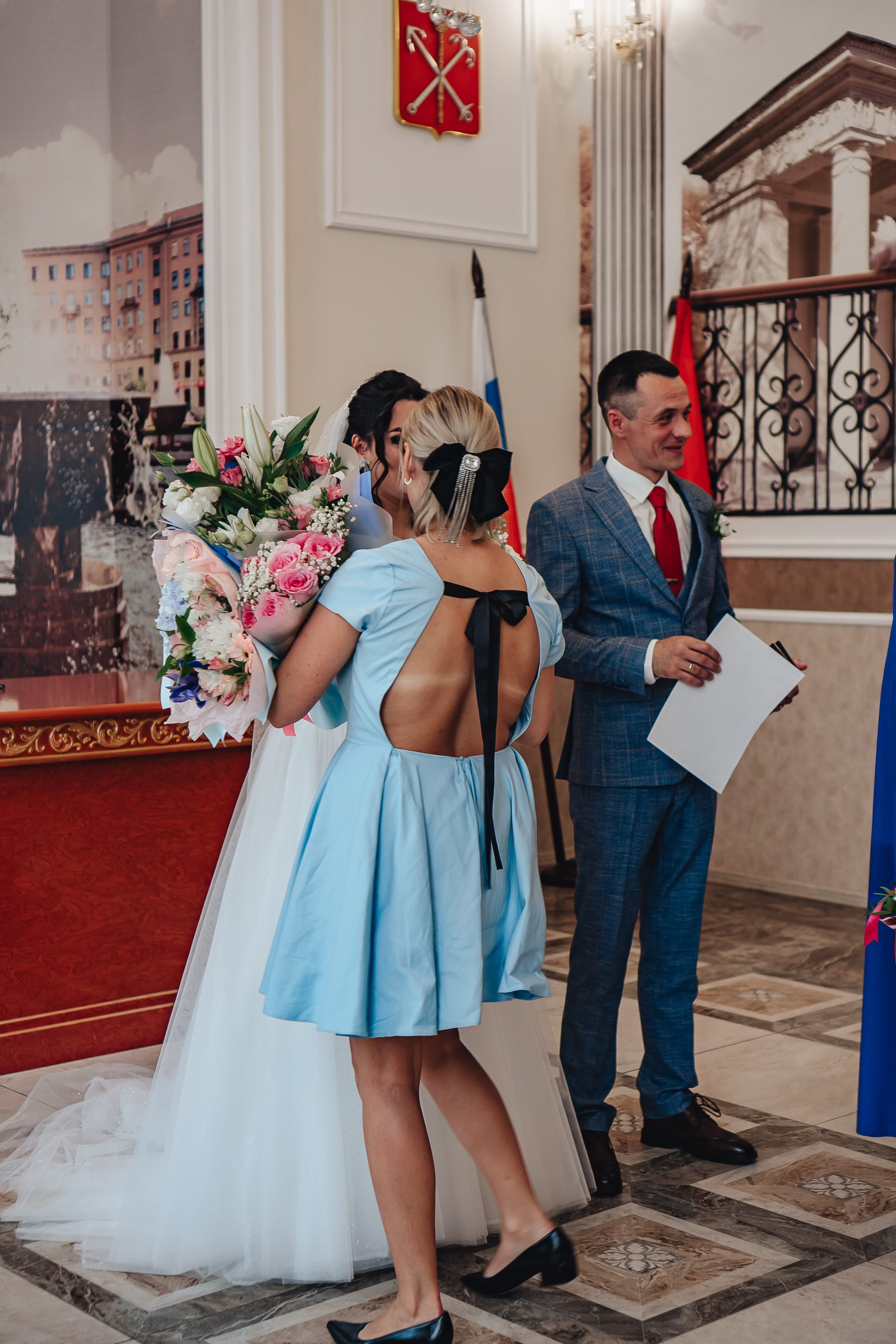 СВАДЕБНАЯ СЬЕМКА В ЗАГСЕ НА МОСКОВСКОМ ПРОСПЕКТЕ. Профессиональный фотограф, Санкт-Петербург — Виктория Богомолова