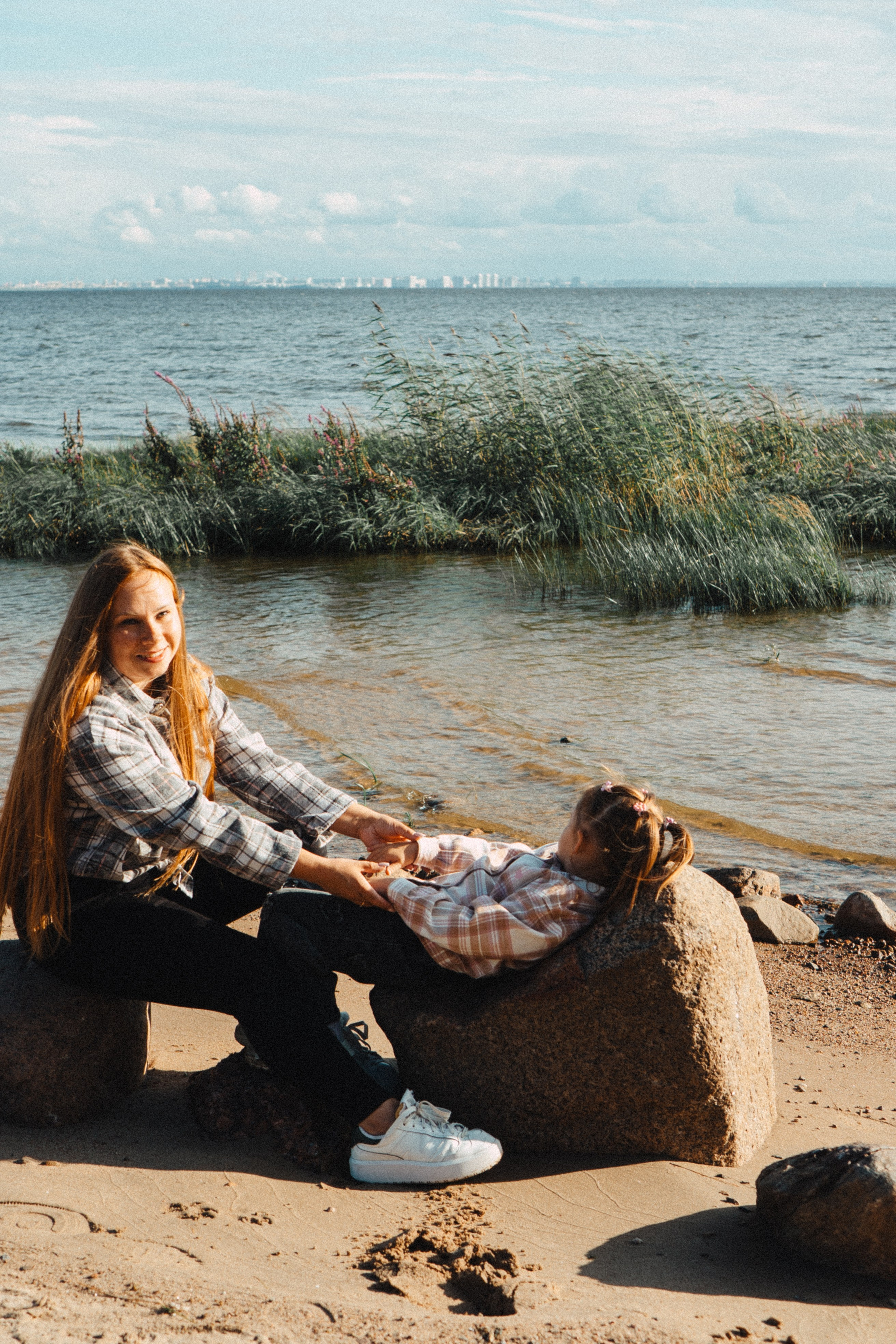 МАМА И ДОЧКА НА ФИНСКОМ ЗАЛИВЕ. Профессиональный фотограф, Санкт-Петербург — Виктория Богомолова
