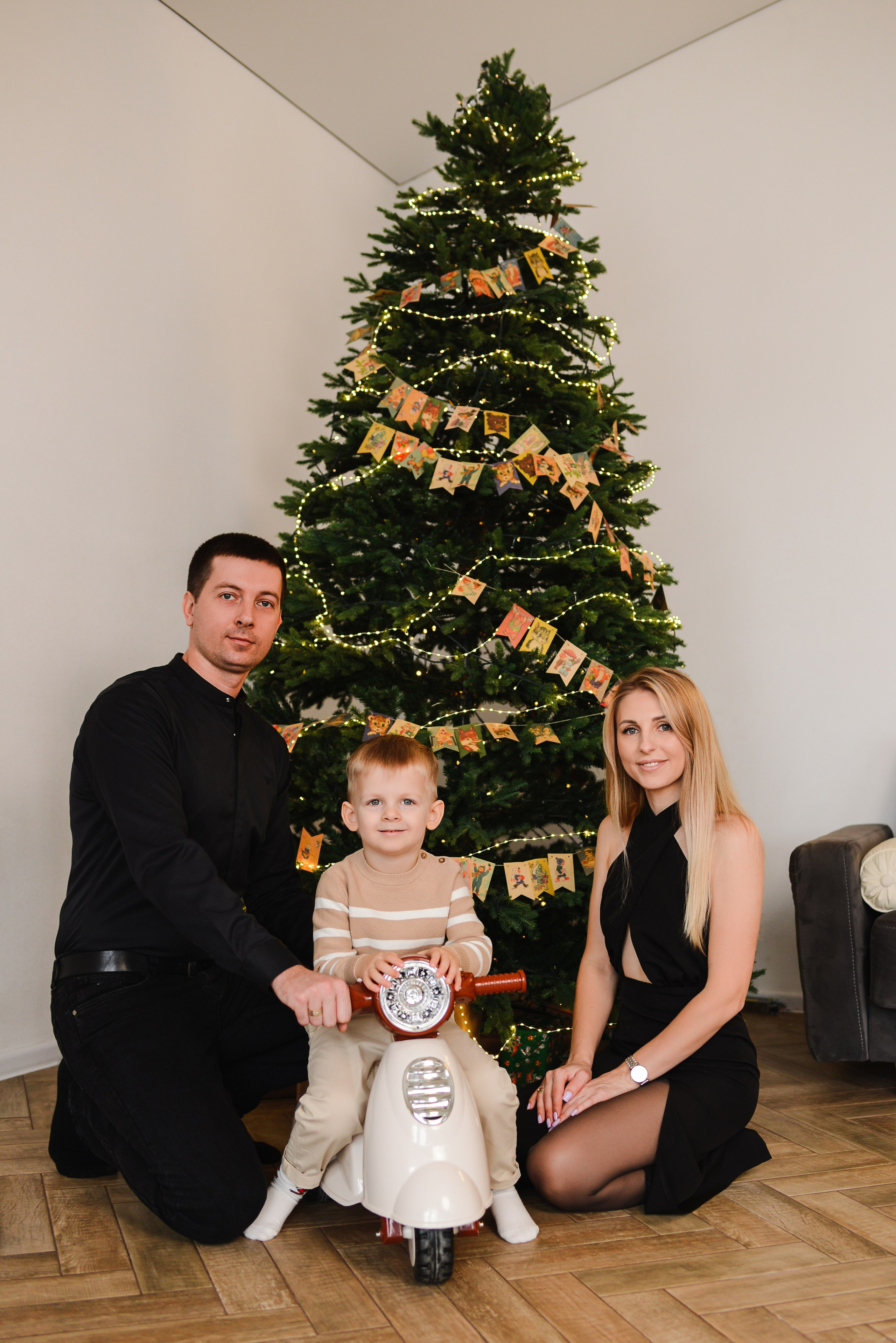 Новогодняя семейная. Фотограф Ярута Оксана / Ростов-на-Дону