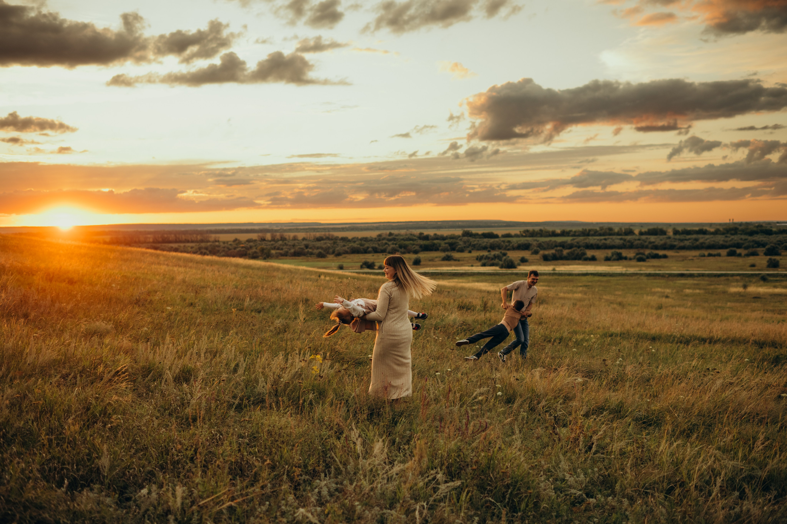 Даша Даня Ксюша Илья Саша и Ева. Свадебный и семейный фотограф в Самаре Головань Наталья