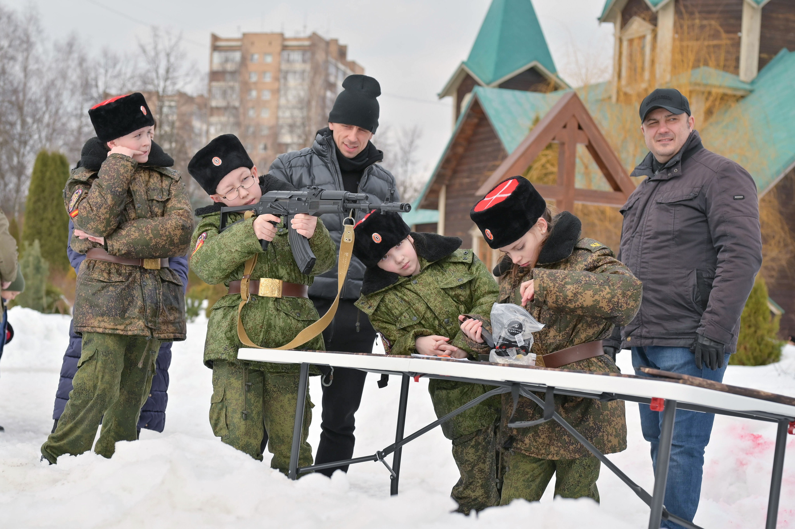 Кадетский класс. Выезд в г. Чкаловский МО. Фотограф Анна Мельникова | Москва