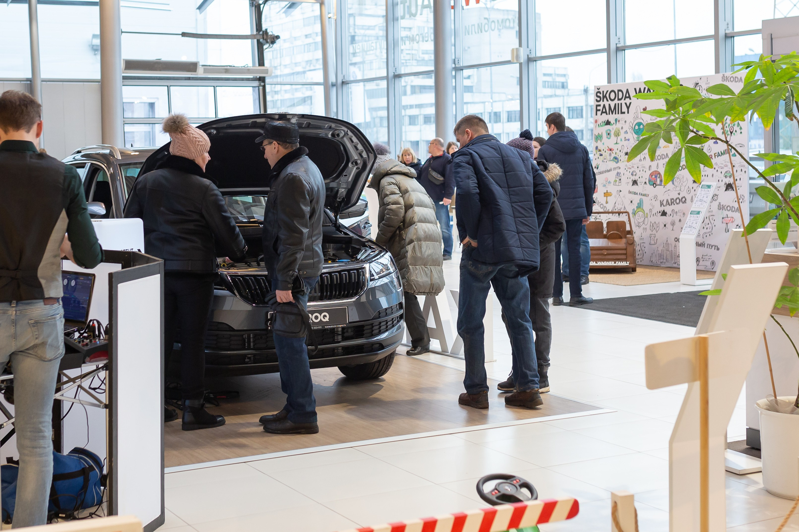 Презентация Škoda Karoq. Свадебный и Репортажный фотограф в Санкт-Петербурге