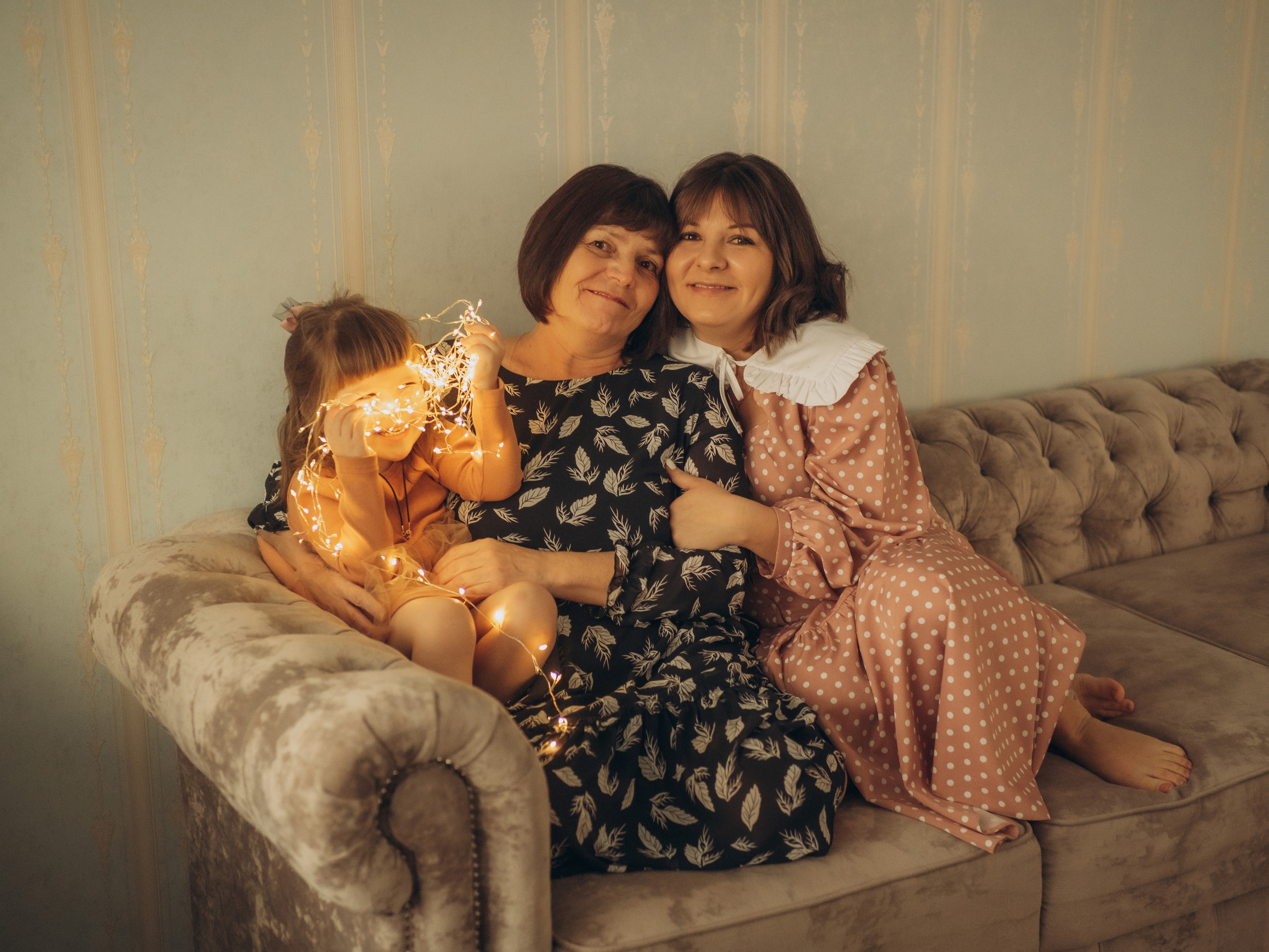 Новый год Астаховы. Семейный фотограф в Ярославле Анардович Любовь