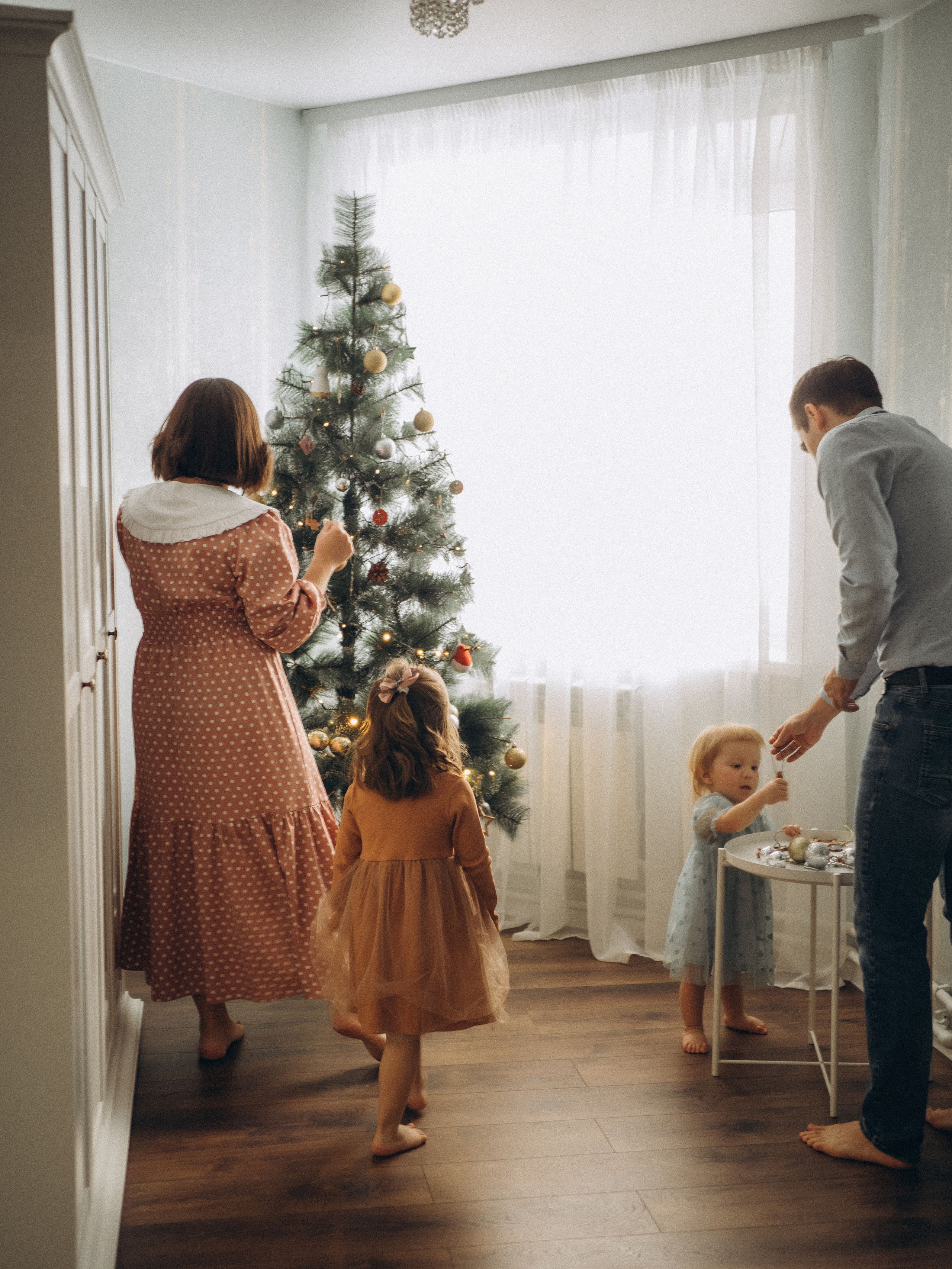 Новый год Астаховы. Семейный фотограф в Ярославле Анардович Любовь