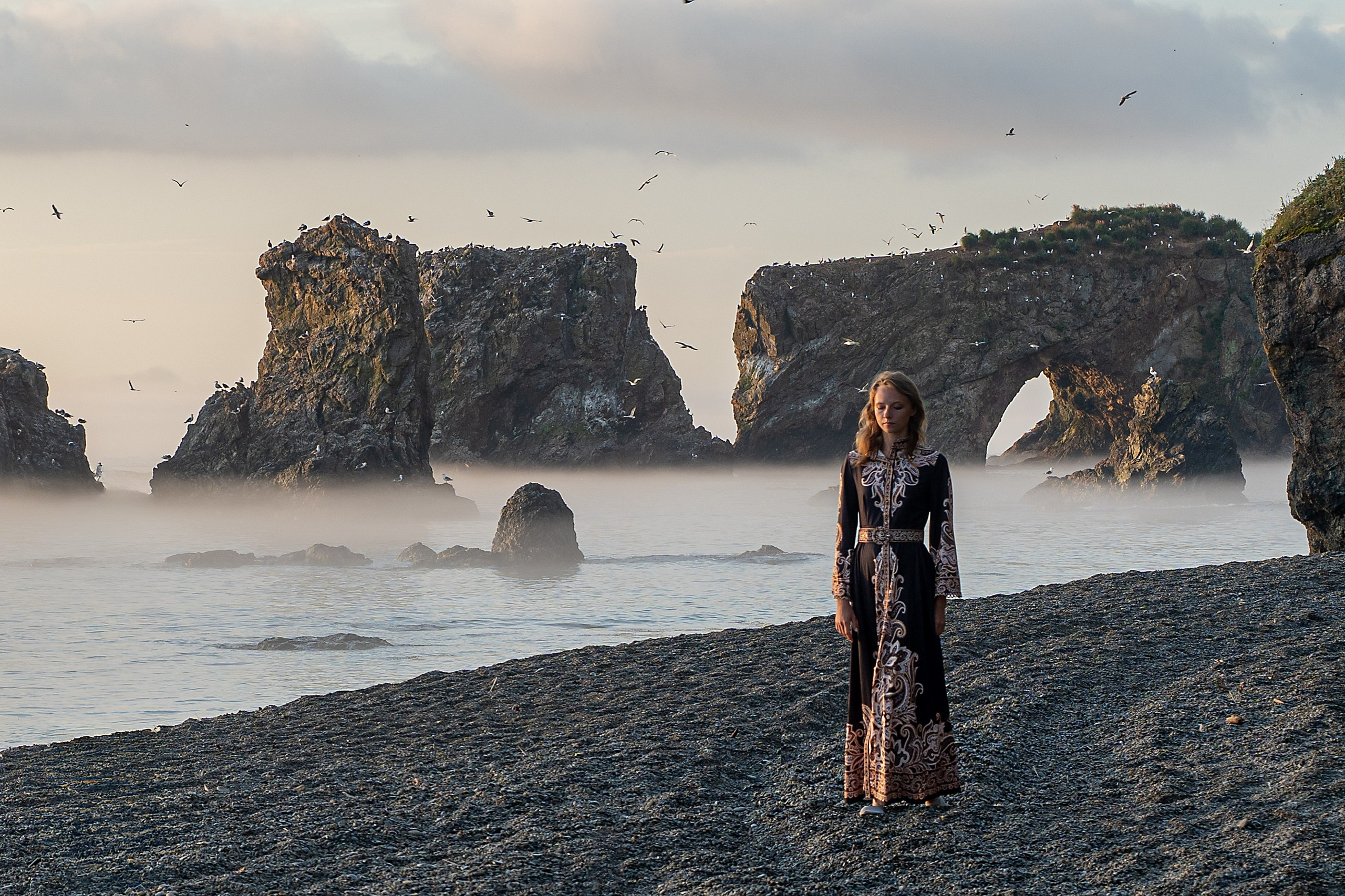 Сахалин, восточное побережье. Творческие сьемки