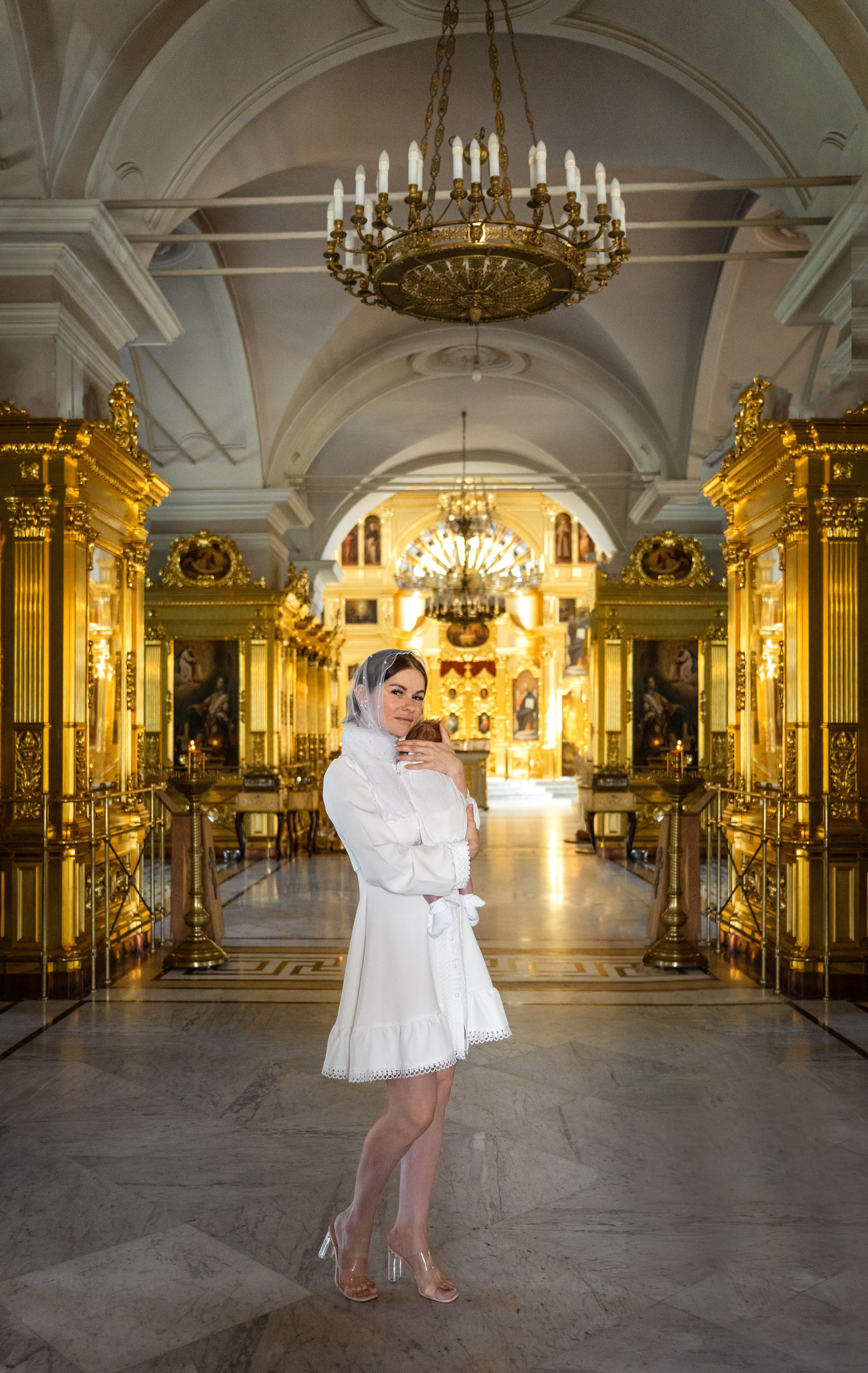 Крещение Даниила в храме Петра и Павла. Фотограф на Крещение Тула и Венчание в Туле, детский и семейный фотограф