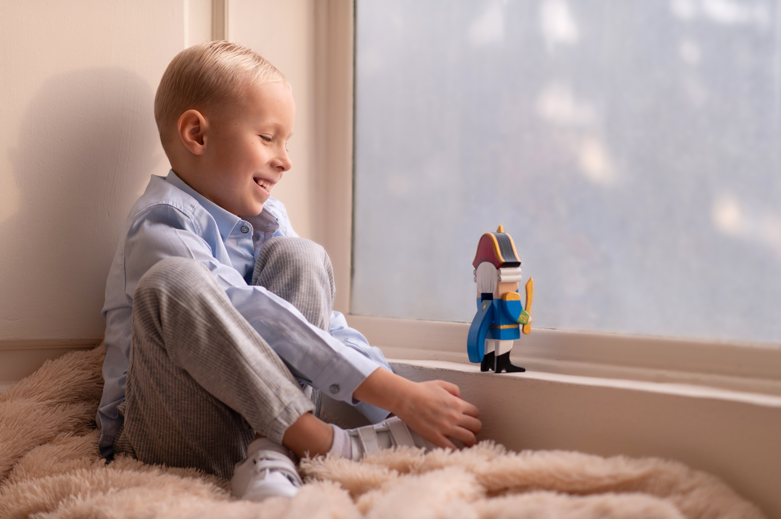 Новогодние съёмки в студии. Семейный и детский фотограф в Москве Анна Оськина