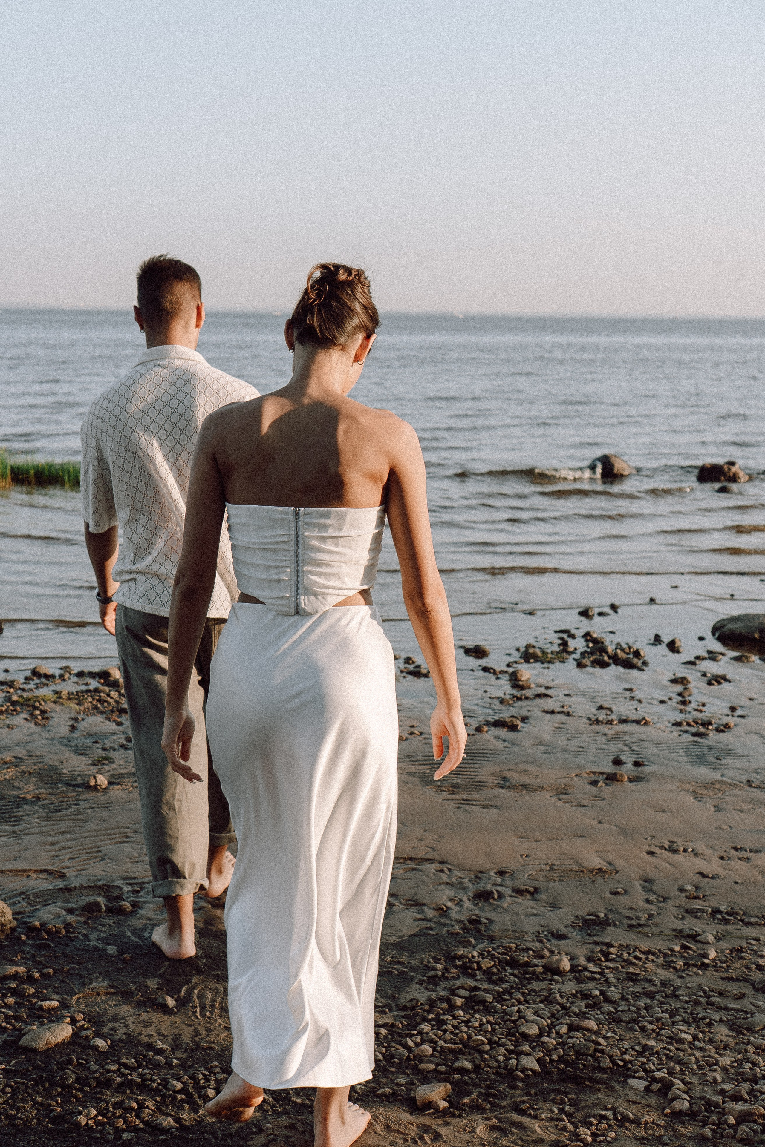 СВАДЕБНАЯ ФОТОСЕССИЯ ВЫЕЗДНОЙ ЦЕРЕМОНИИ (ФИНСКИЙ ЗАЛИВ). Профессиональный фотограф, Санкт-Петербург — Виктория Богомолова