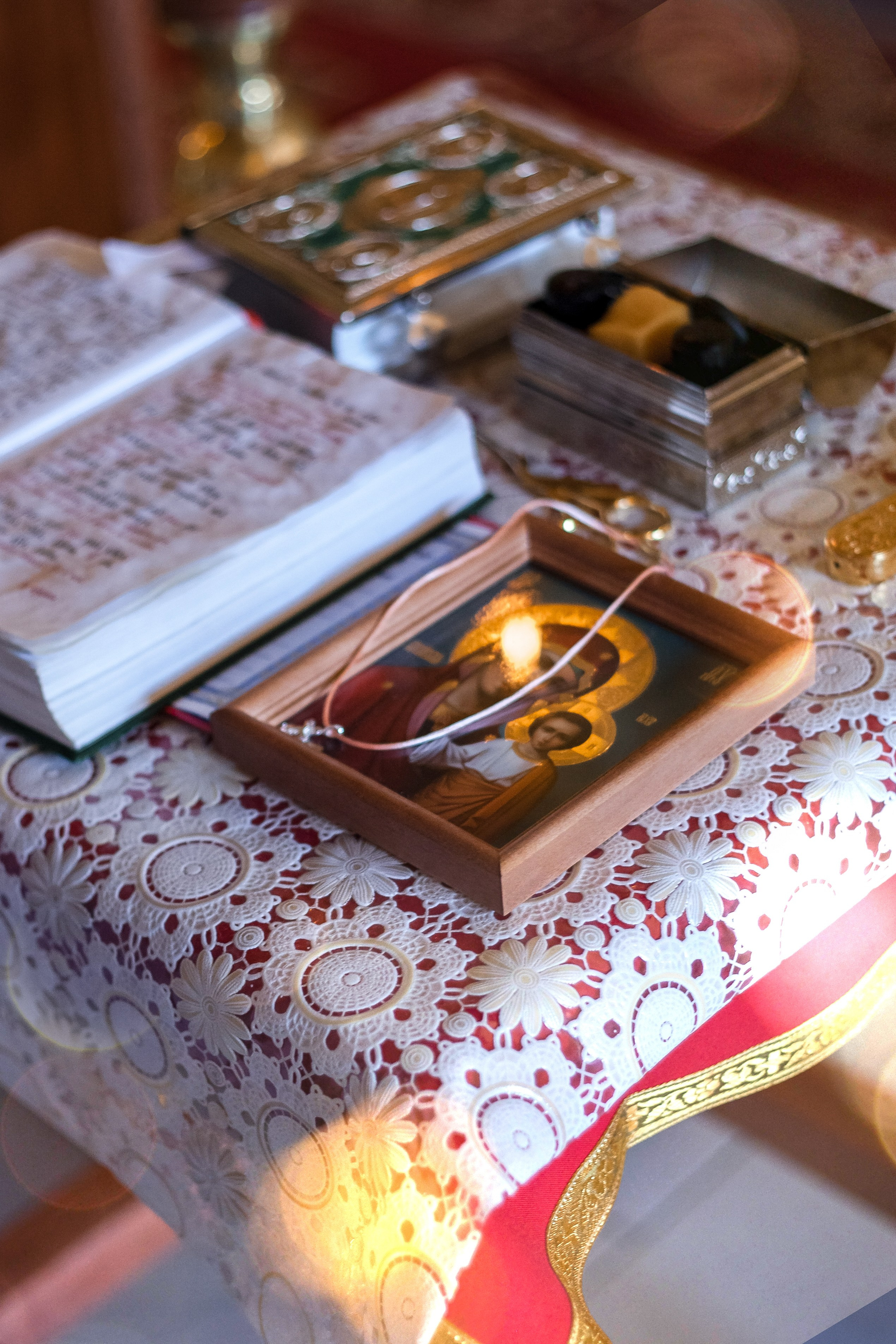 Таинство Крещения Александры. Портретный, семейный, свадебный фотограф в Брянске Маргарита Василькова