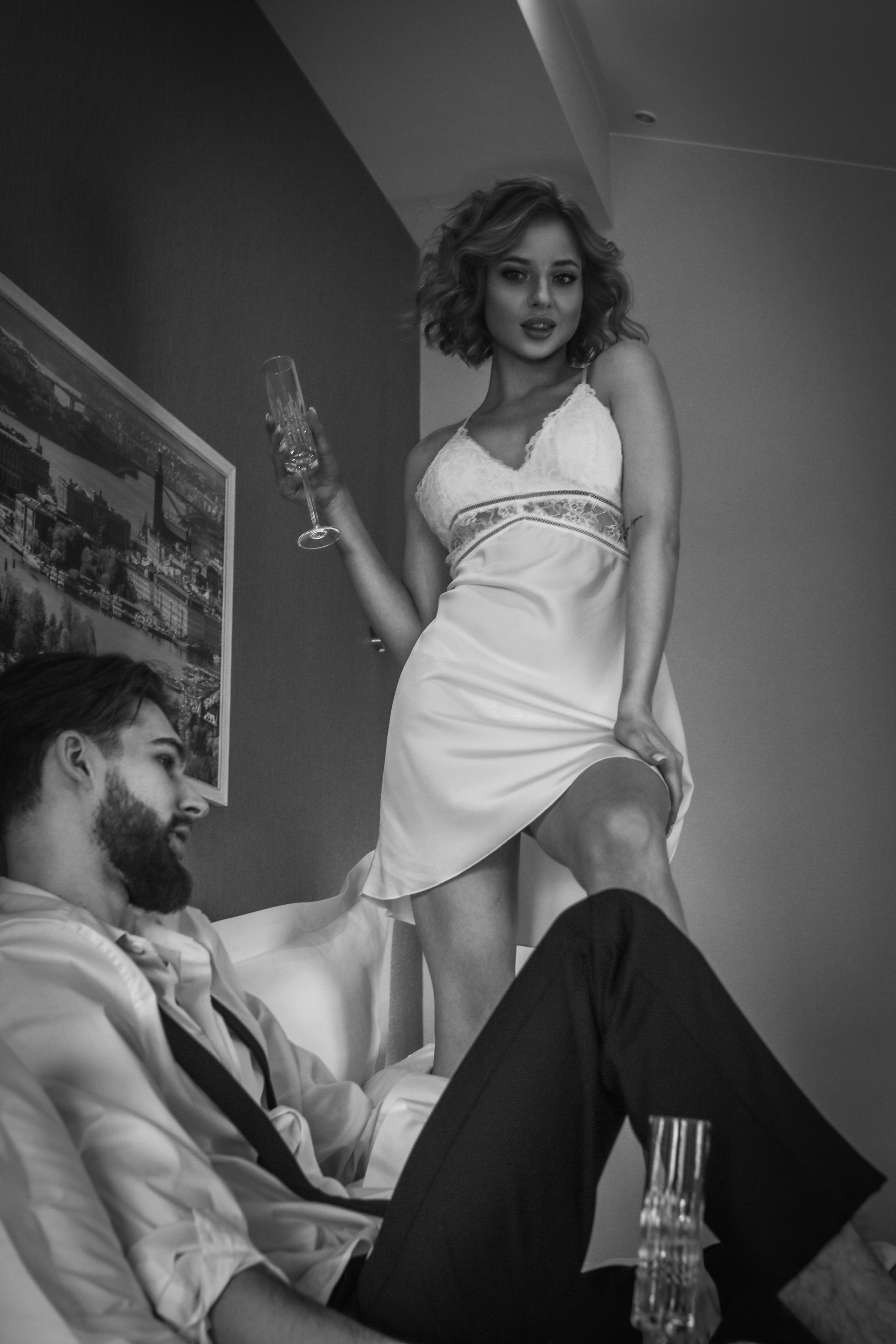 Сборы в отеле (Виталина и Константин). Свадебный и репортажный фотограф Николай Доровских