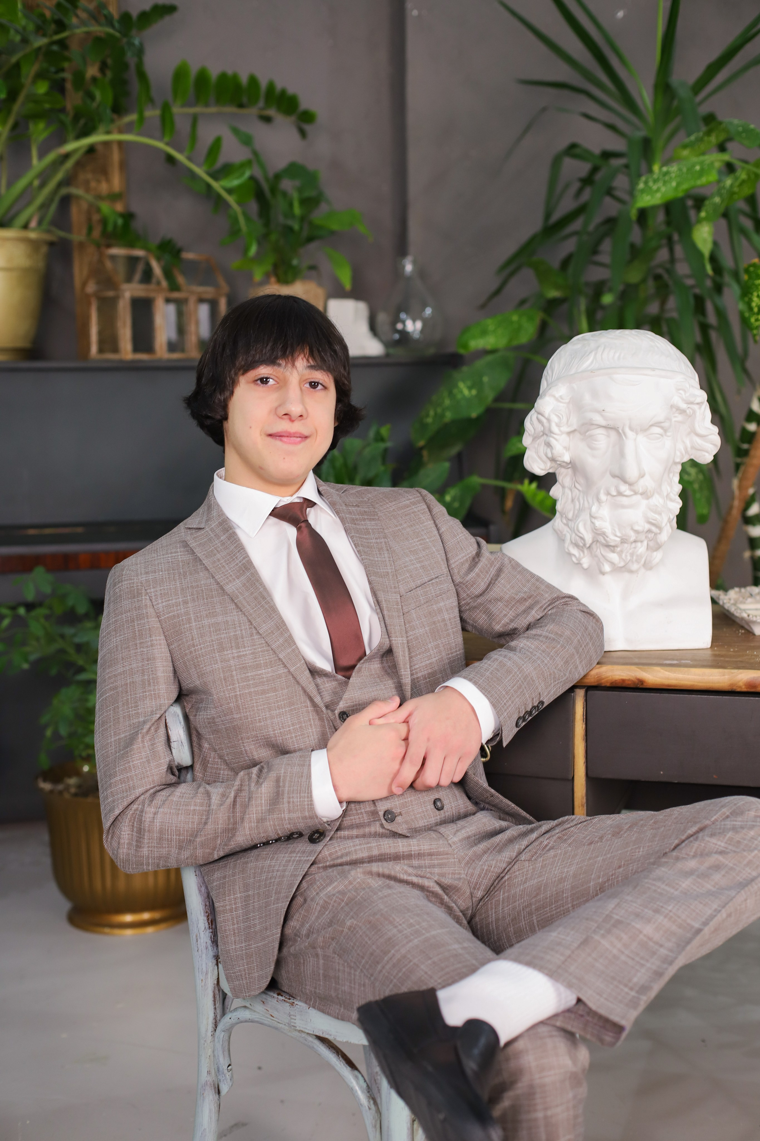 В крутой зелёной студии. Фотограф в Сургуте Брызгунова Анастасия