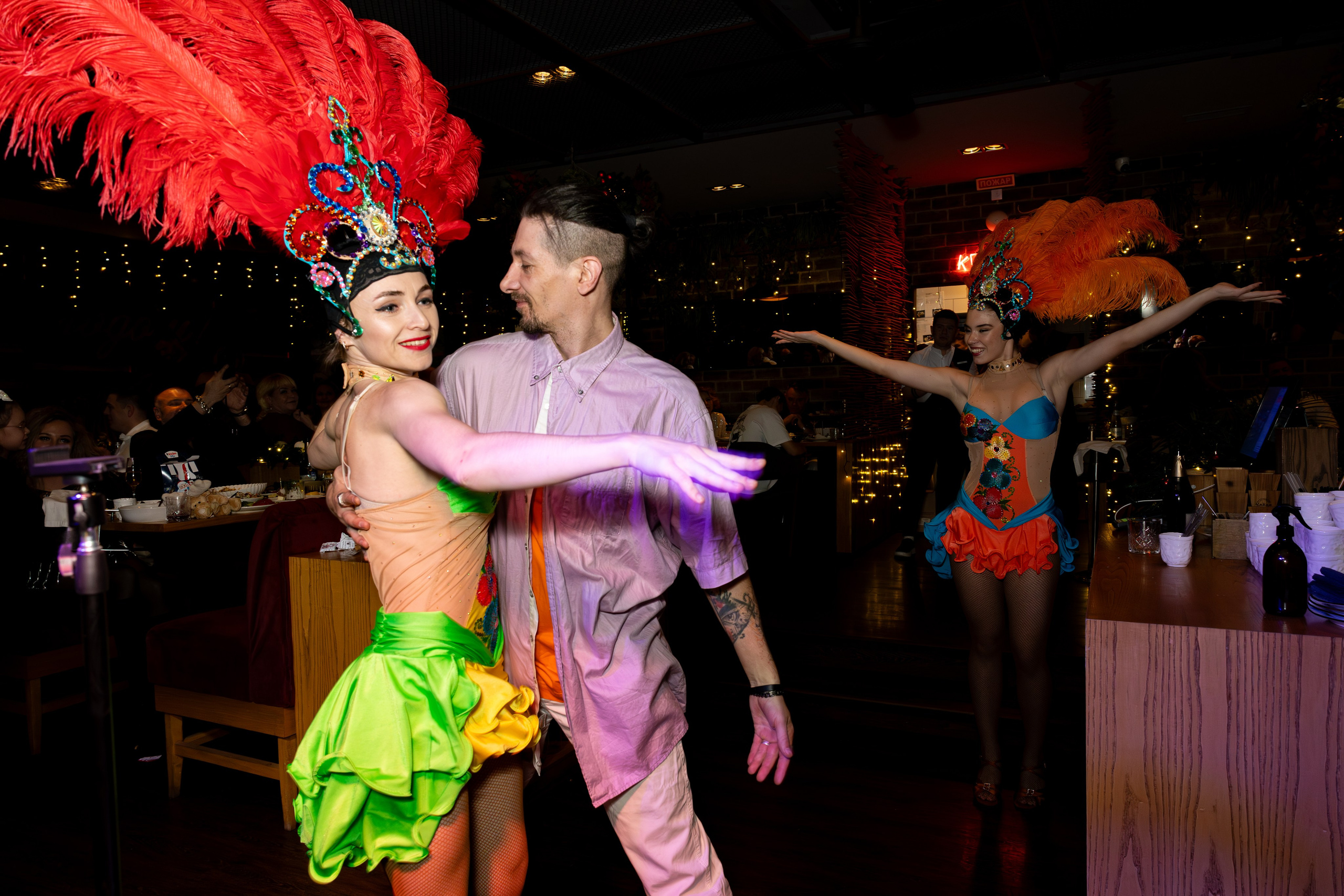 Новогодняя ночь 2026 в панорамном ресторане «Чайка». Дженбаз Павел — фотограф в Ялте