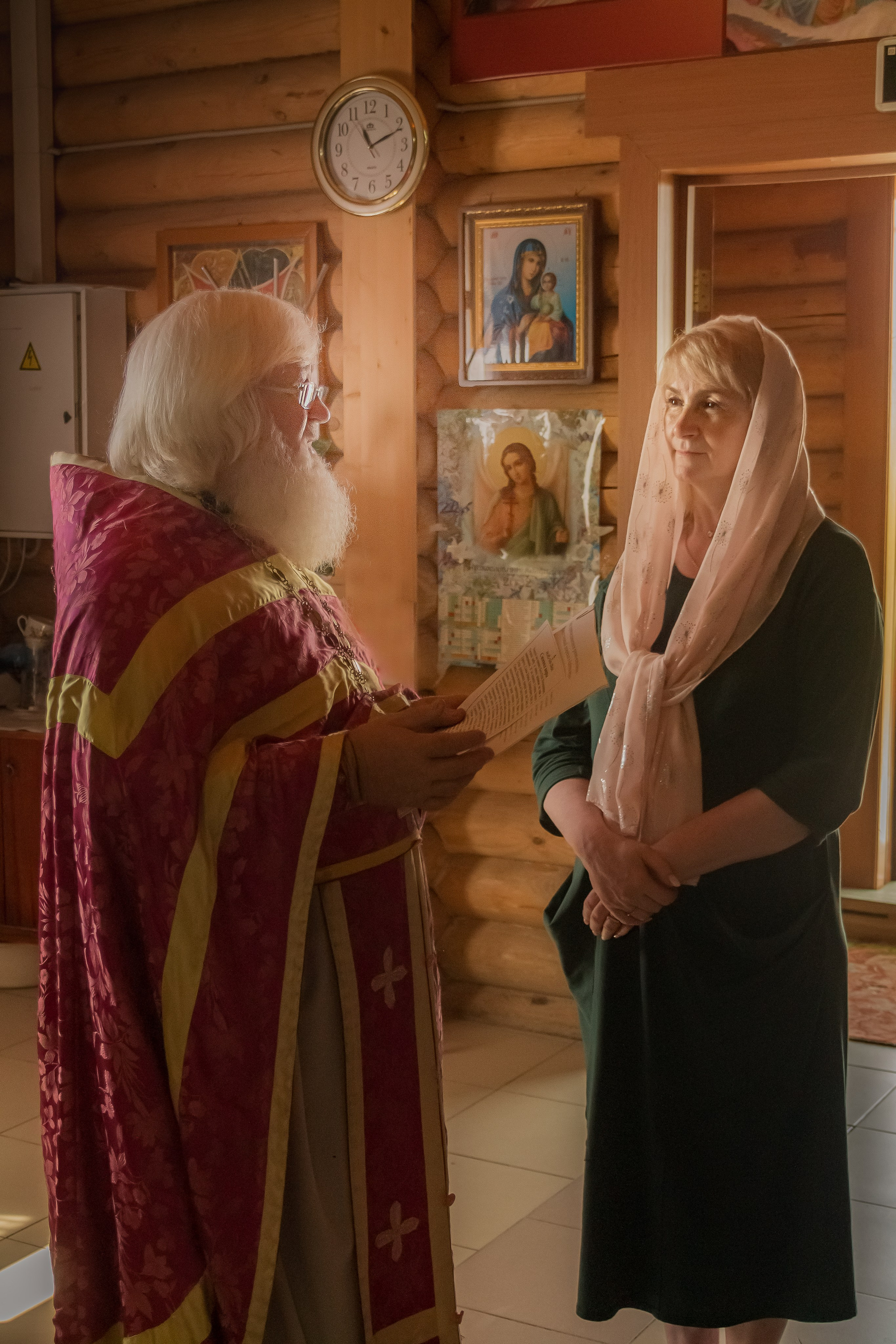 Воцерковление Светланы. Съемка Таинств Крещения Венчания, детские и семейные съемки в Пензе