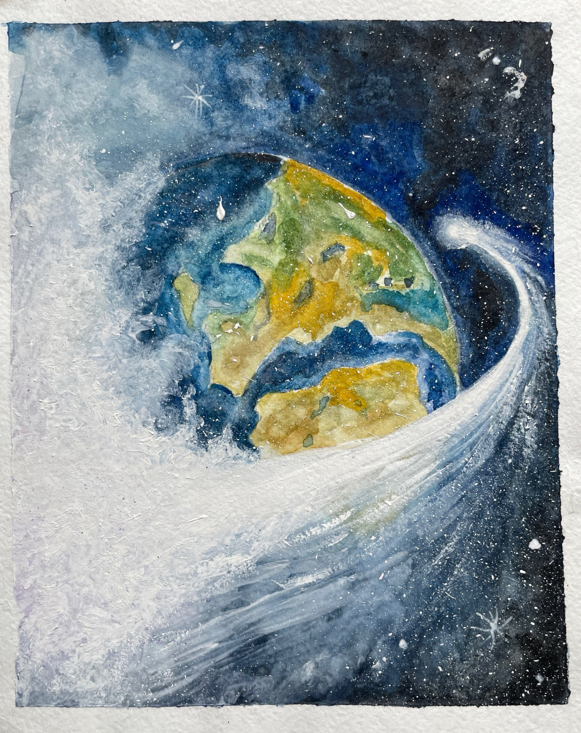 Акварель. Аня Степанова